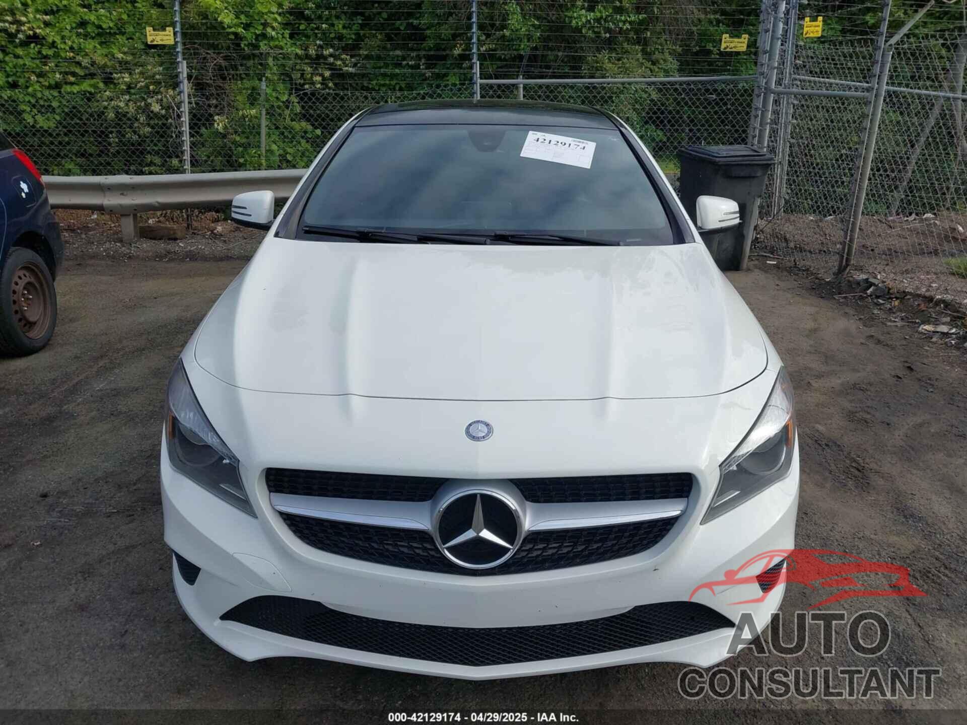 MERCEDES-BENZ CLA 250 2016 - WDDSJ4EB4GN338592