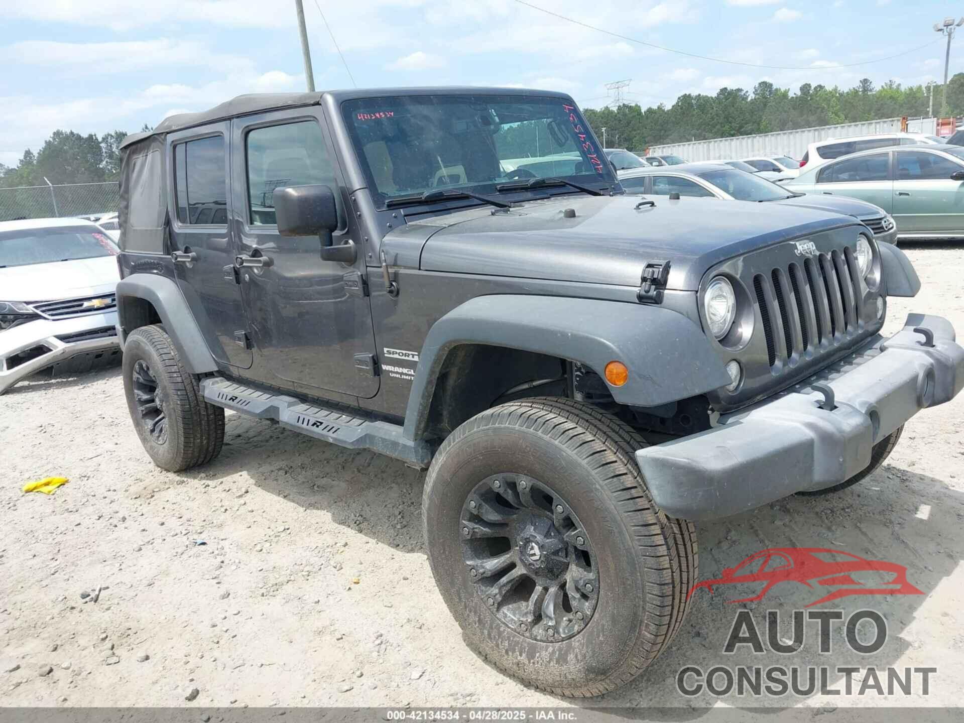 JEEP WRANGLER UNLIMITED 2017 - 1C4BJWDG6HL517779