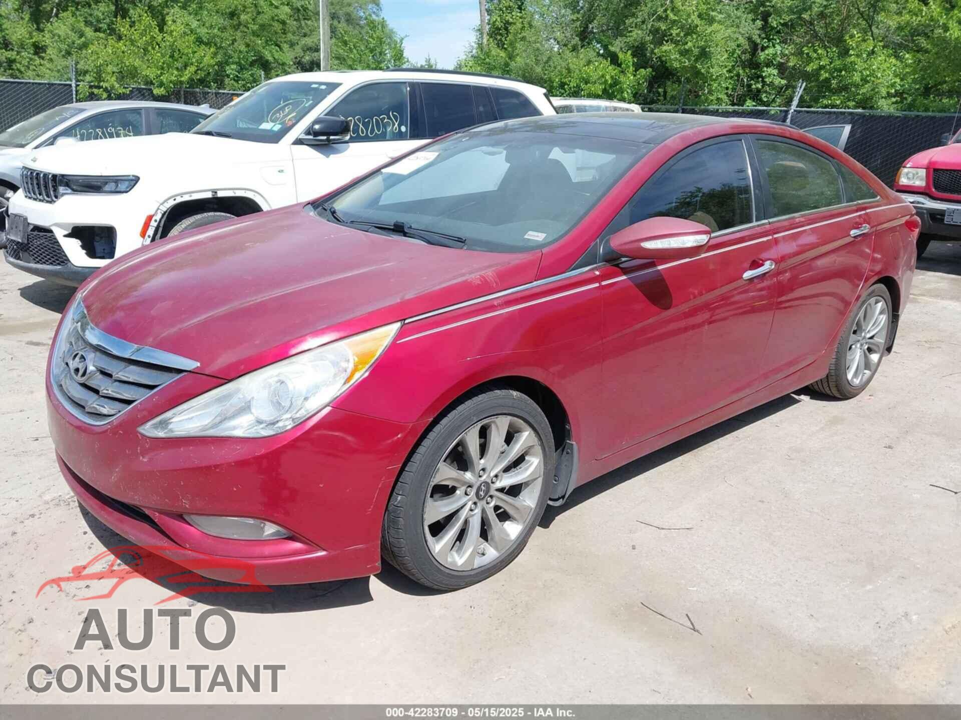 HYUNDAI SONATA 2012 - 5NPEC4AB4CH397403
