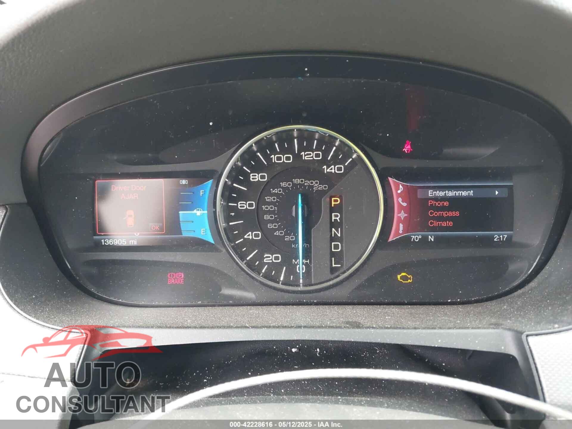 FORD EDGE 2012 - 2FMDK3J94CBA11978