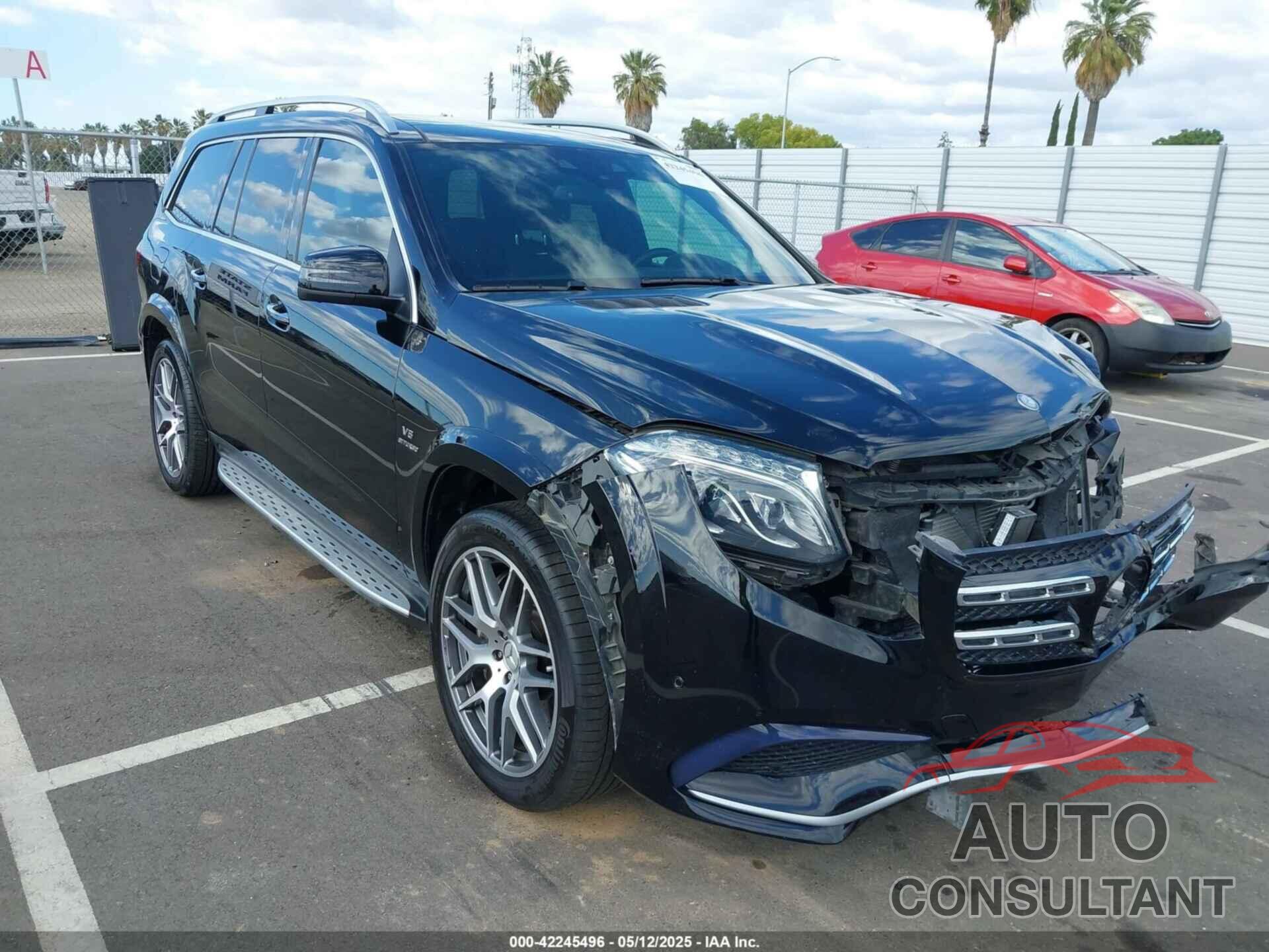 MERCEDES-BENZ AMG GLS 63 2017 - 4JGDF7FE4HA781151