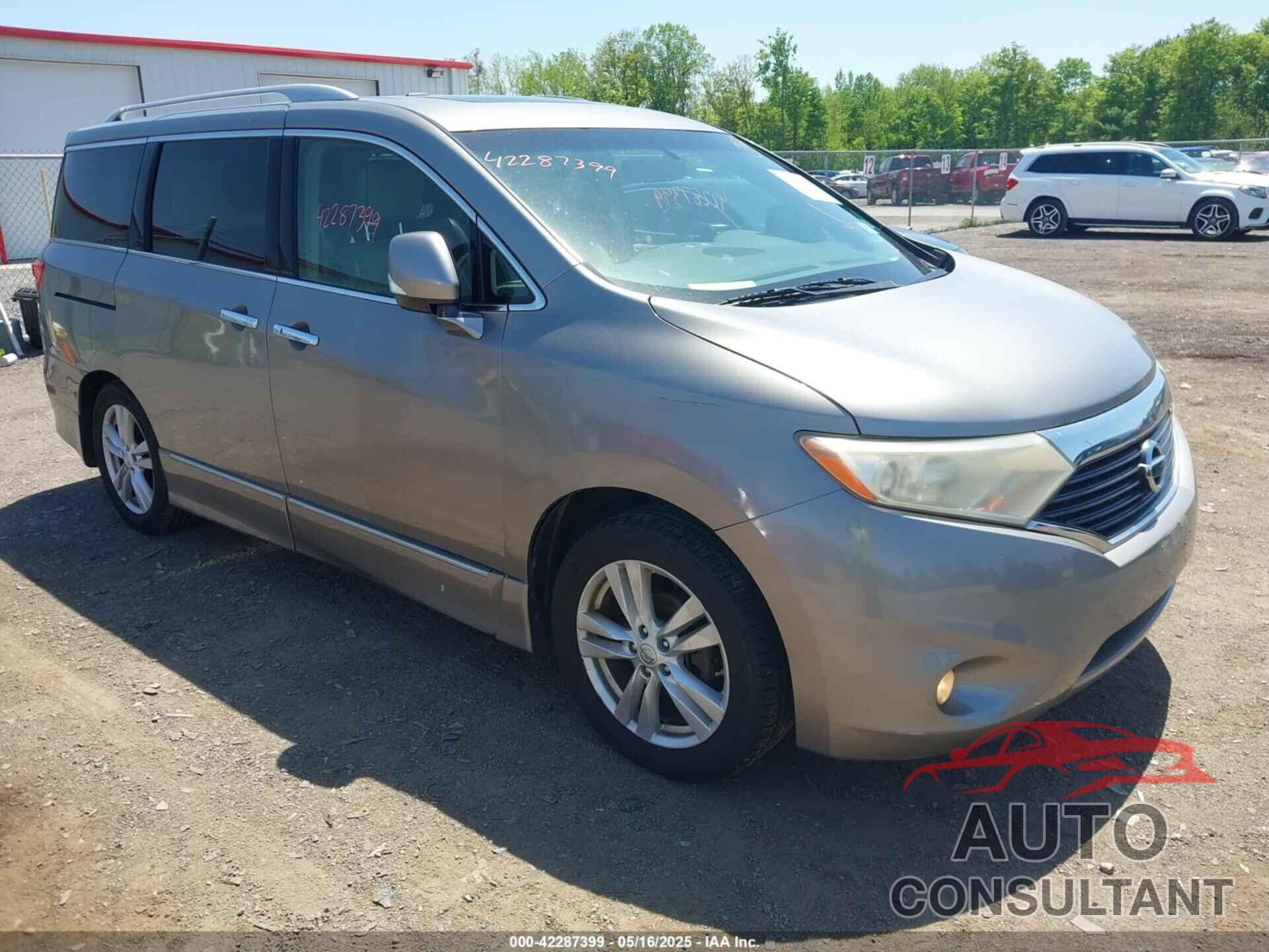 NISSAN QUEST 2012 - JN8AE2KP8C9034459