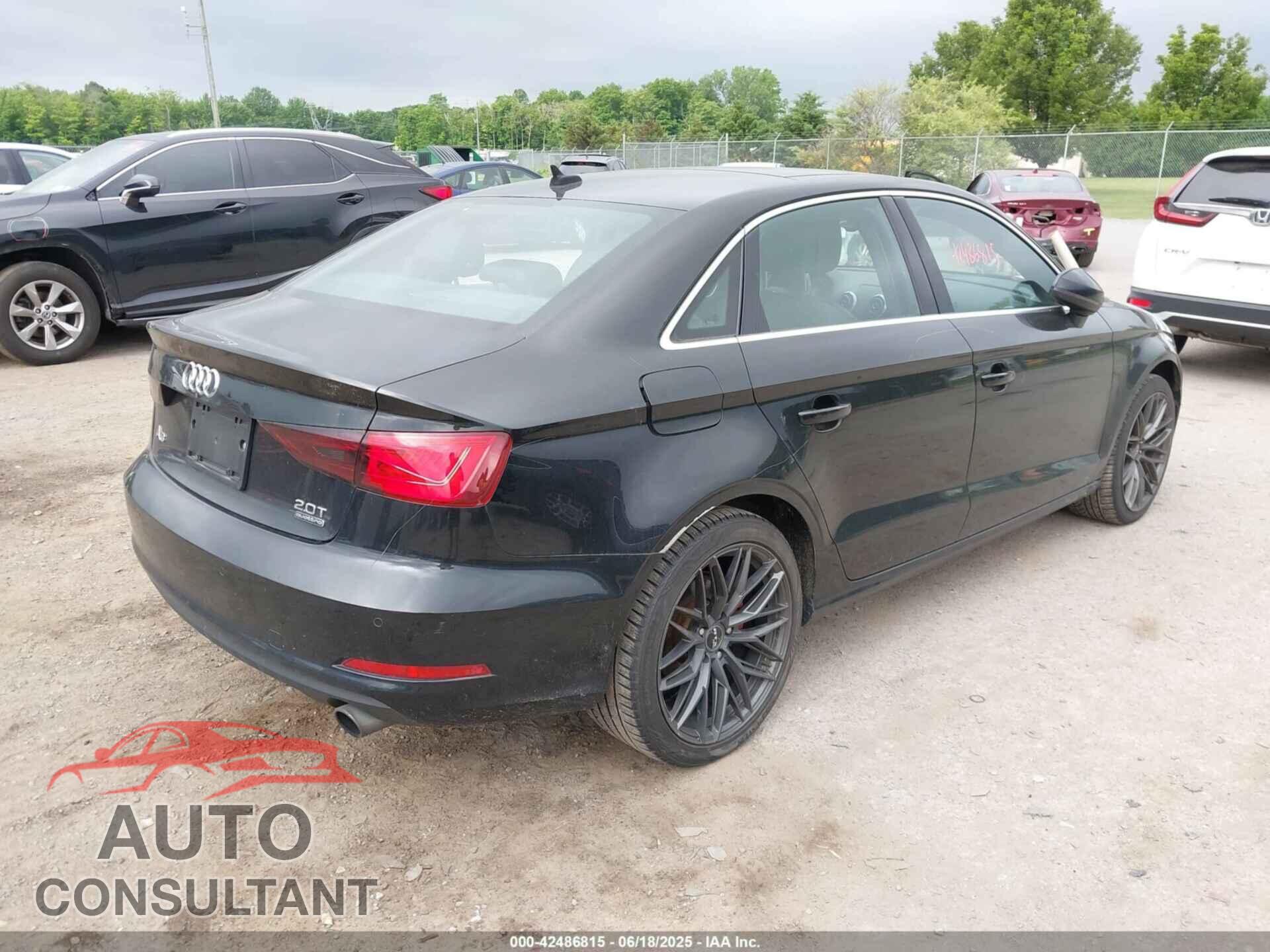 AUDI A3 2015 - WAUEFGFF3F1076286