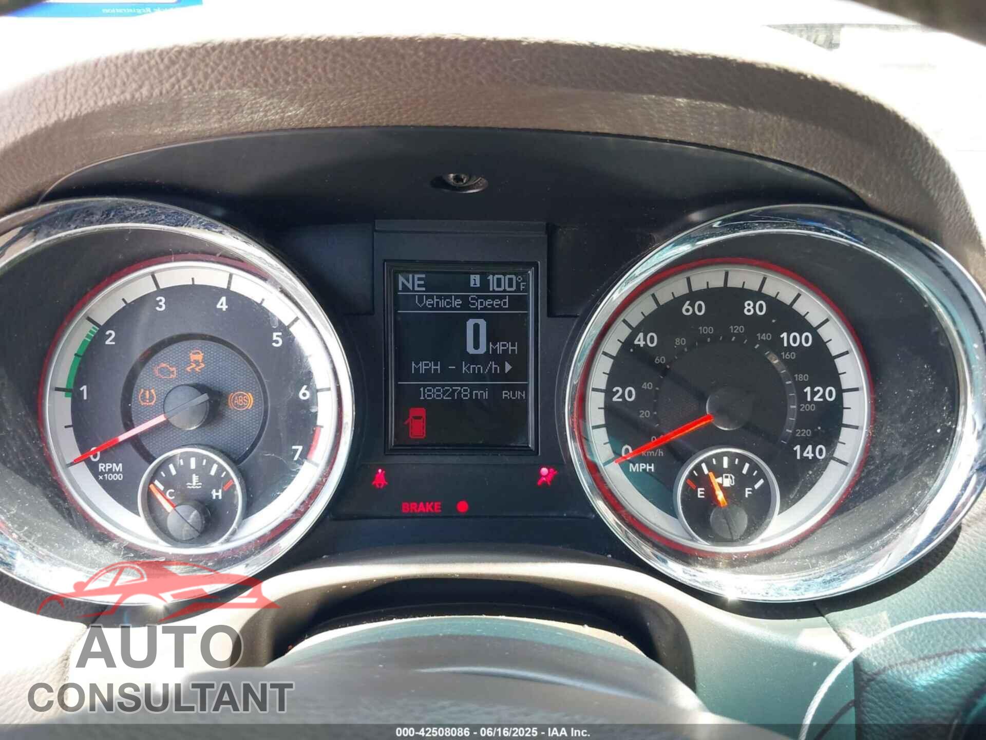 DODGE DURANGO 2011 - 1D4RE2GG0BC733970