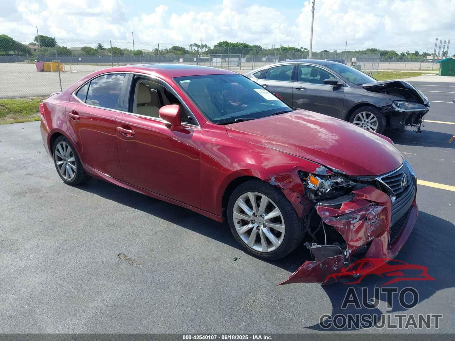 LEXUS IS 2015 - JTHBF1D23F5048384