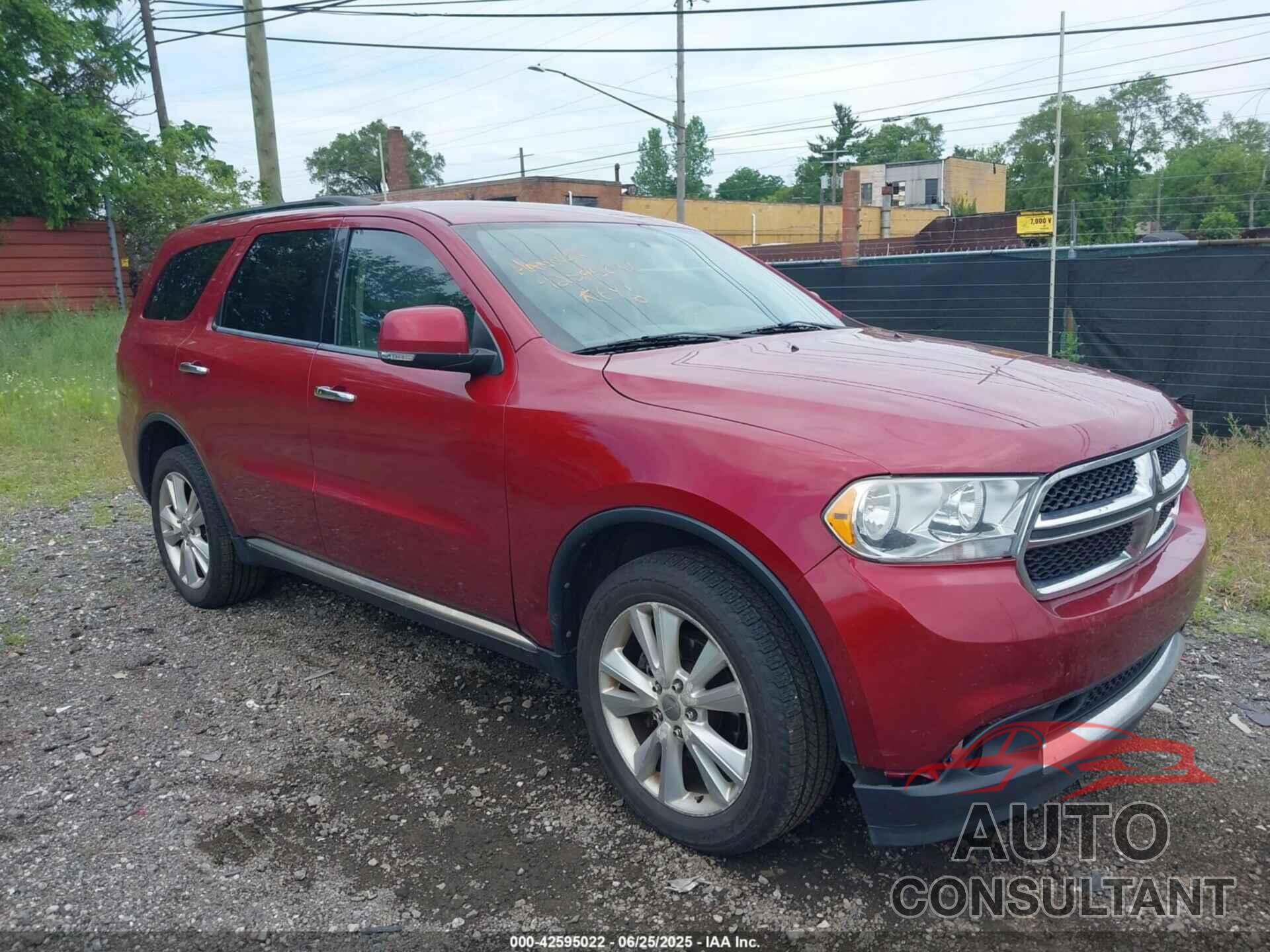 DODGE DURANGO 2013 - 1C4RDJDGXDC614275