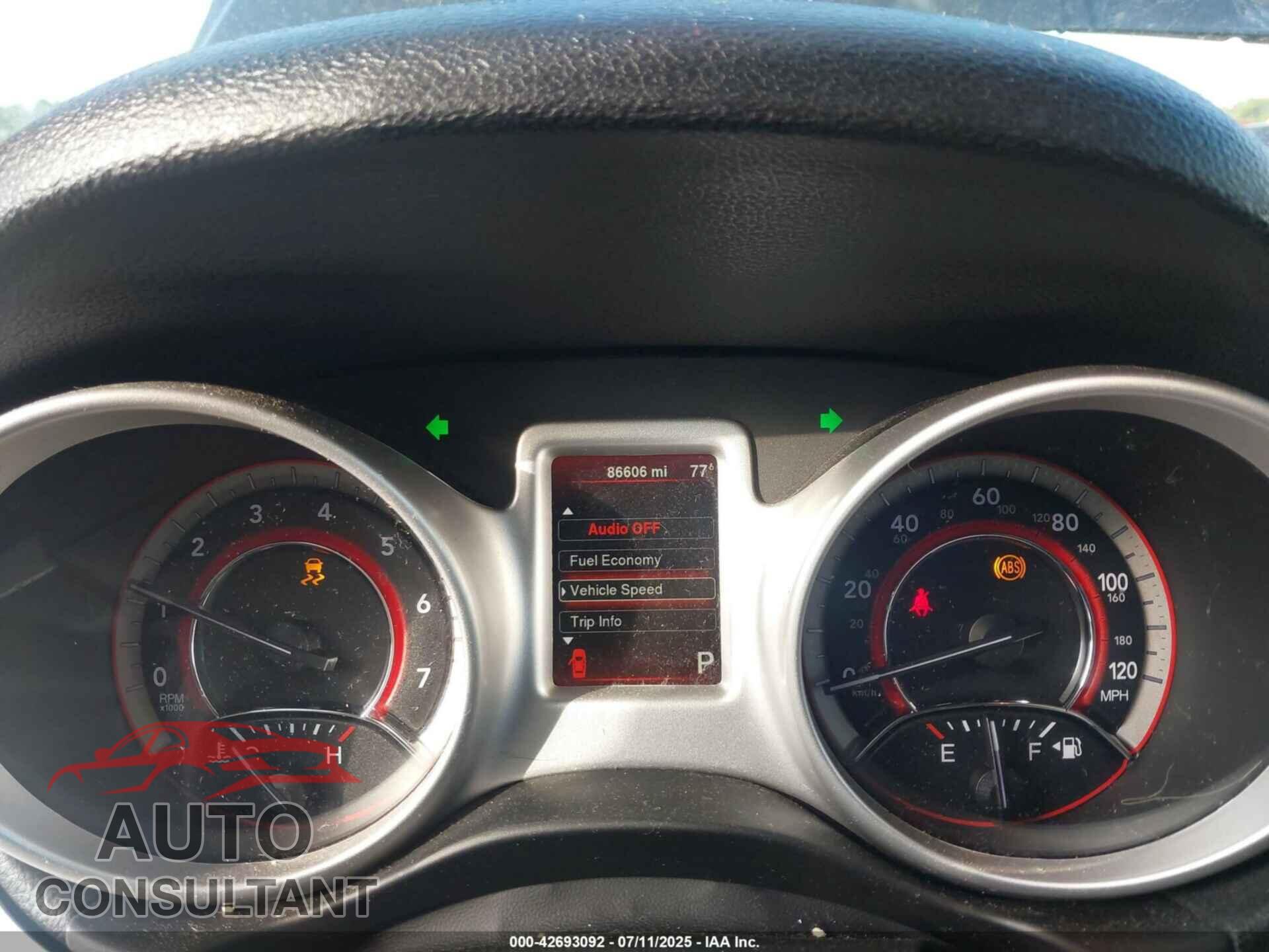 DODGE JOURNEY 2016 - 3C4PDCAB0GT249982
