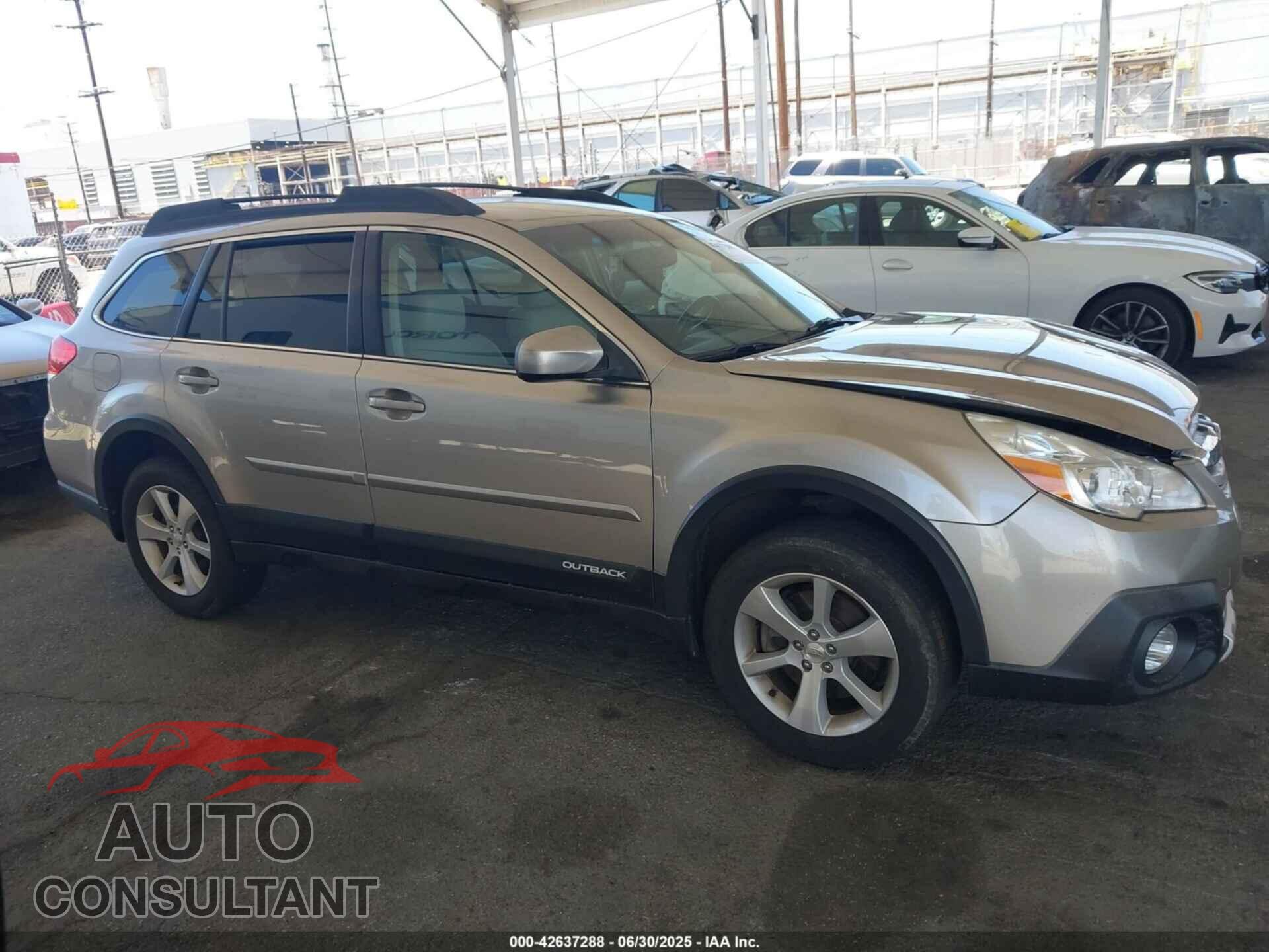 SUBARU OUTBACK 2014 - 4S4BRDKC8E2203576