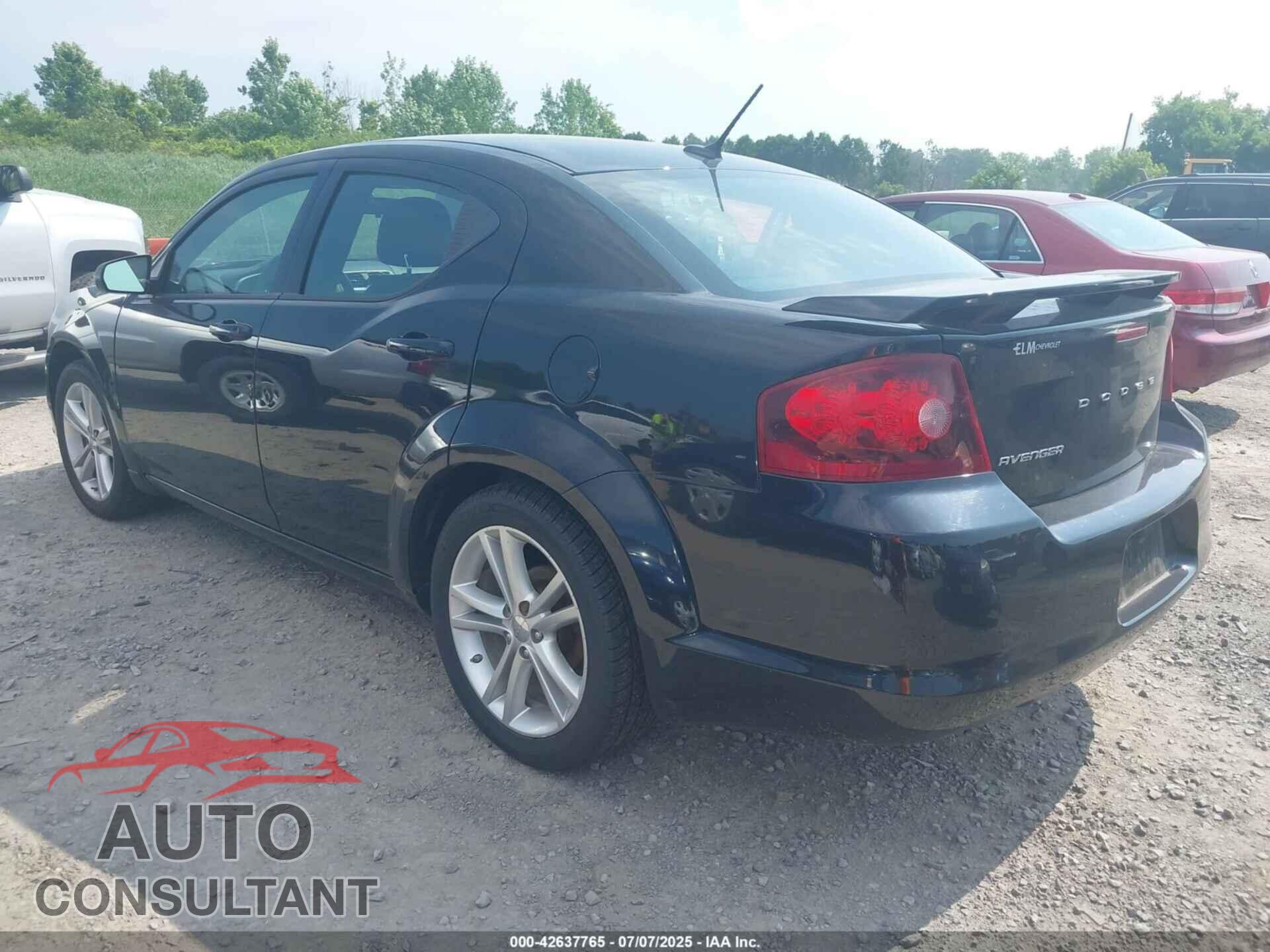 DODGE AVENGER 2012 - 1C3CDZAG1CN261053