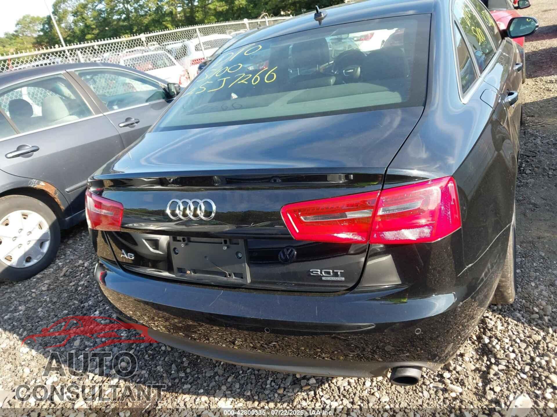 AUDI A6 2013 - WAUGGAFC6DN057830
