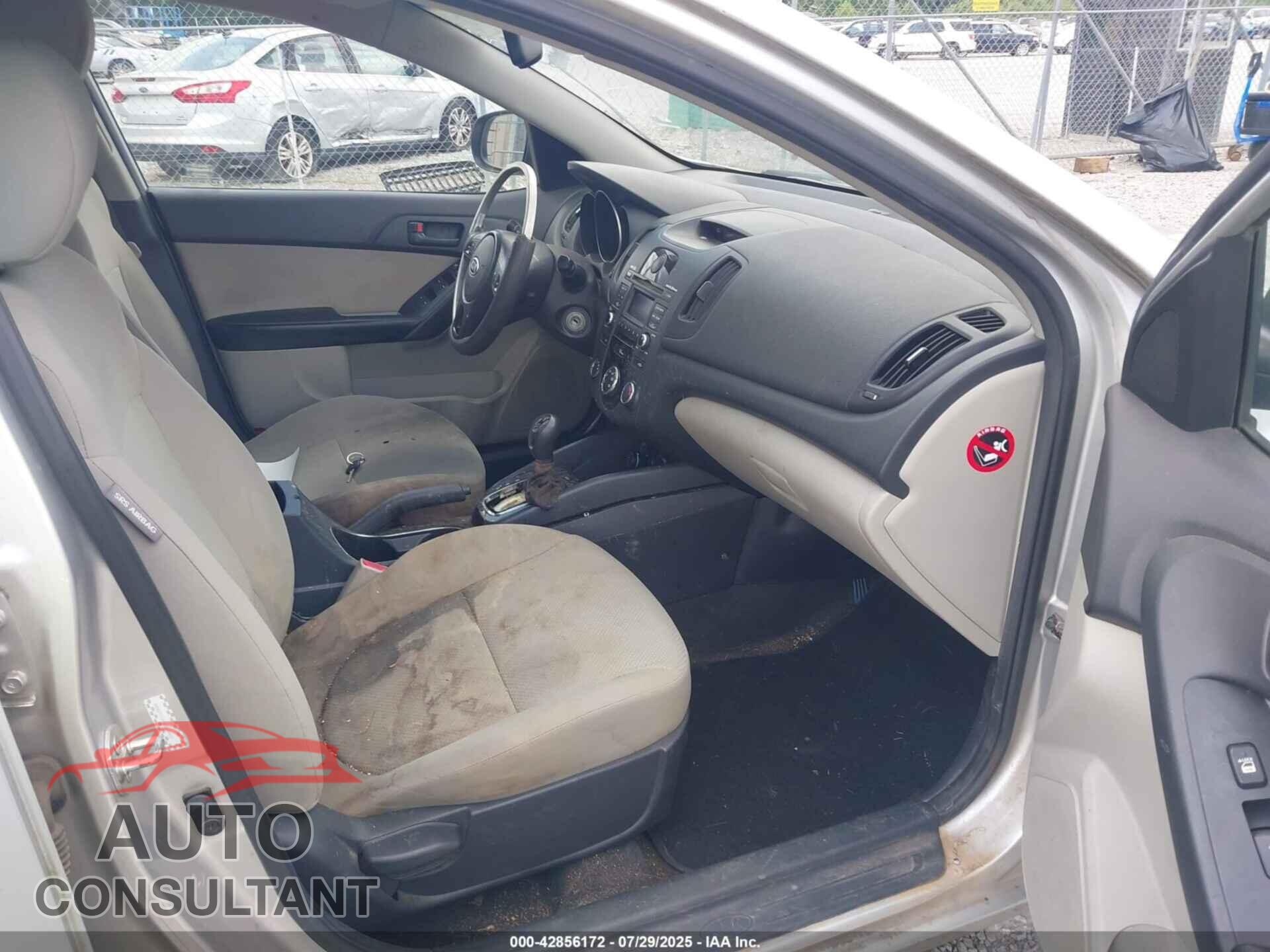 KIA FORTE 2012 - KNAFU4A2XC5579069