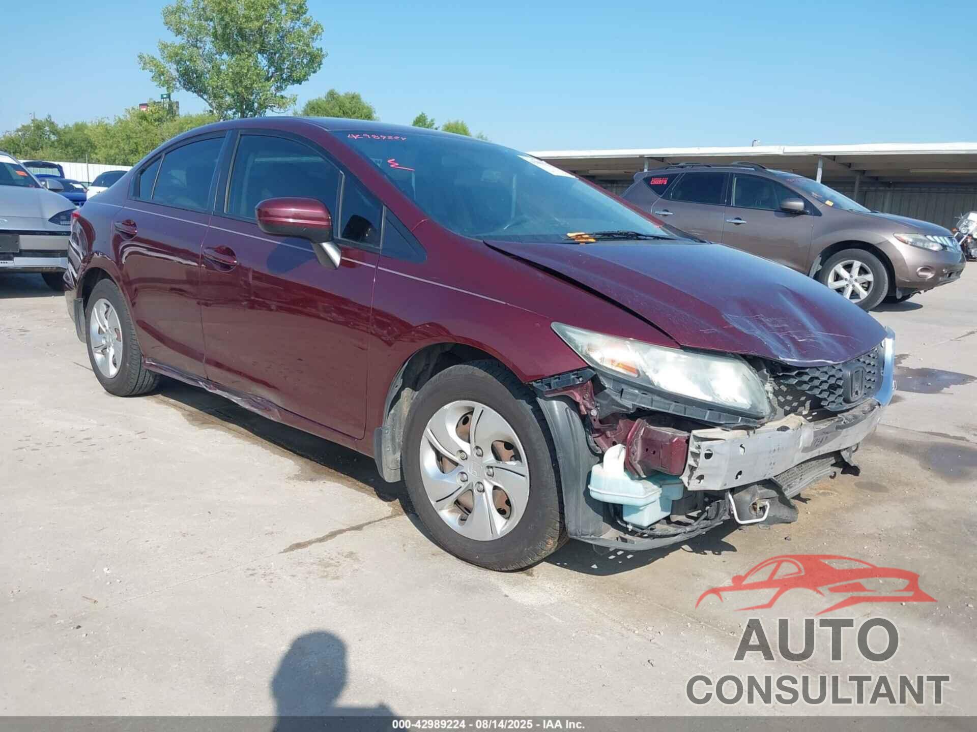 HONDA CIVIC 2015 - 19XFB2F50FE120870