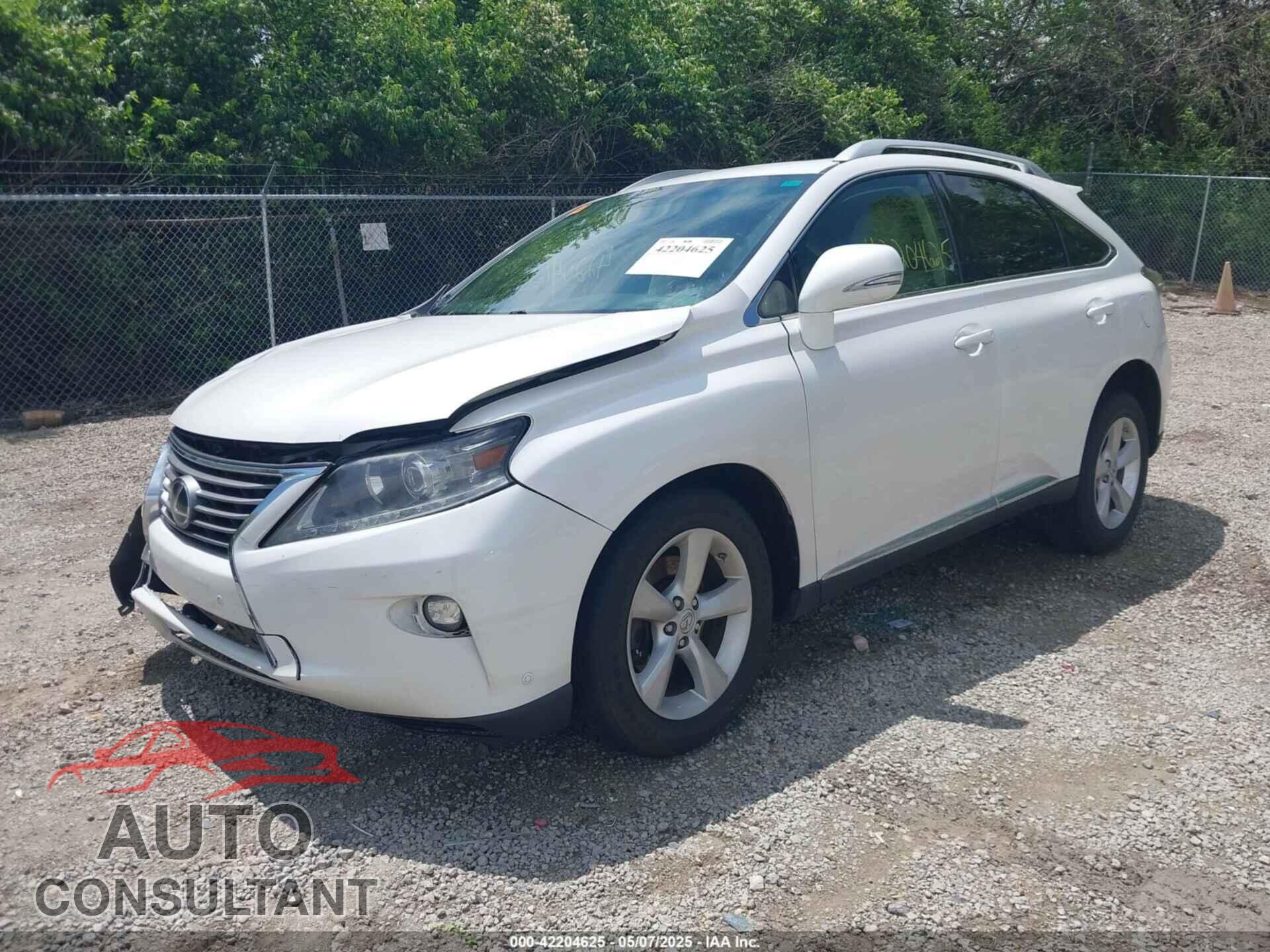 LEXUS RX 350 2015 - 2T2BK1BA5FC294830