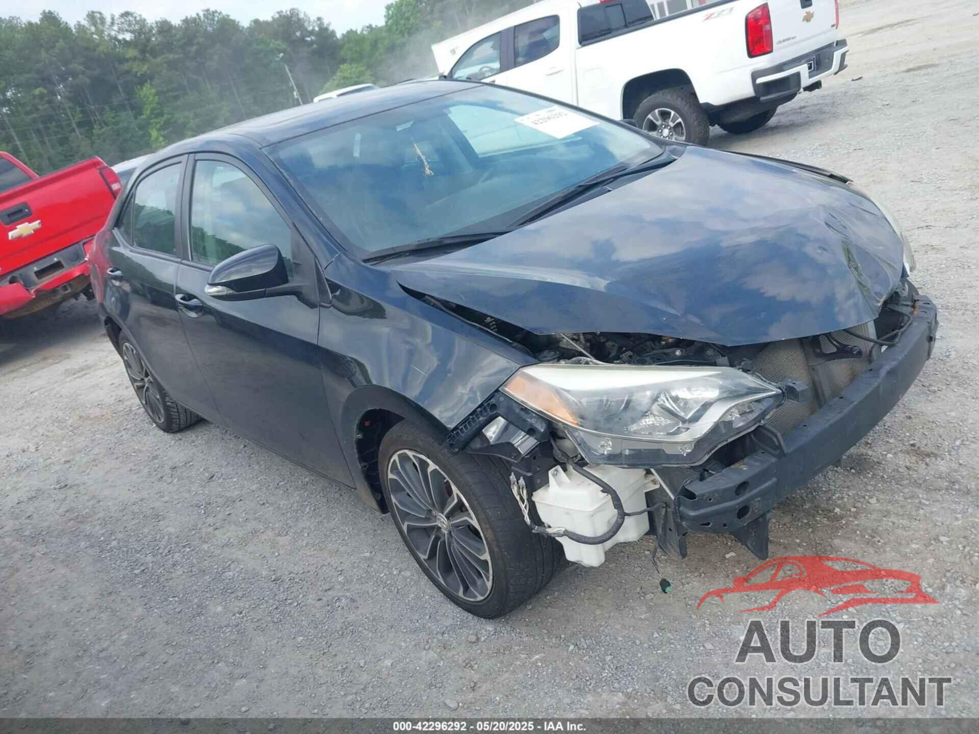 TOYOTA COROLLA 2015 - 2T1BURHE2FC348978
