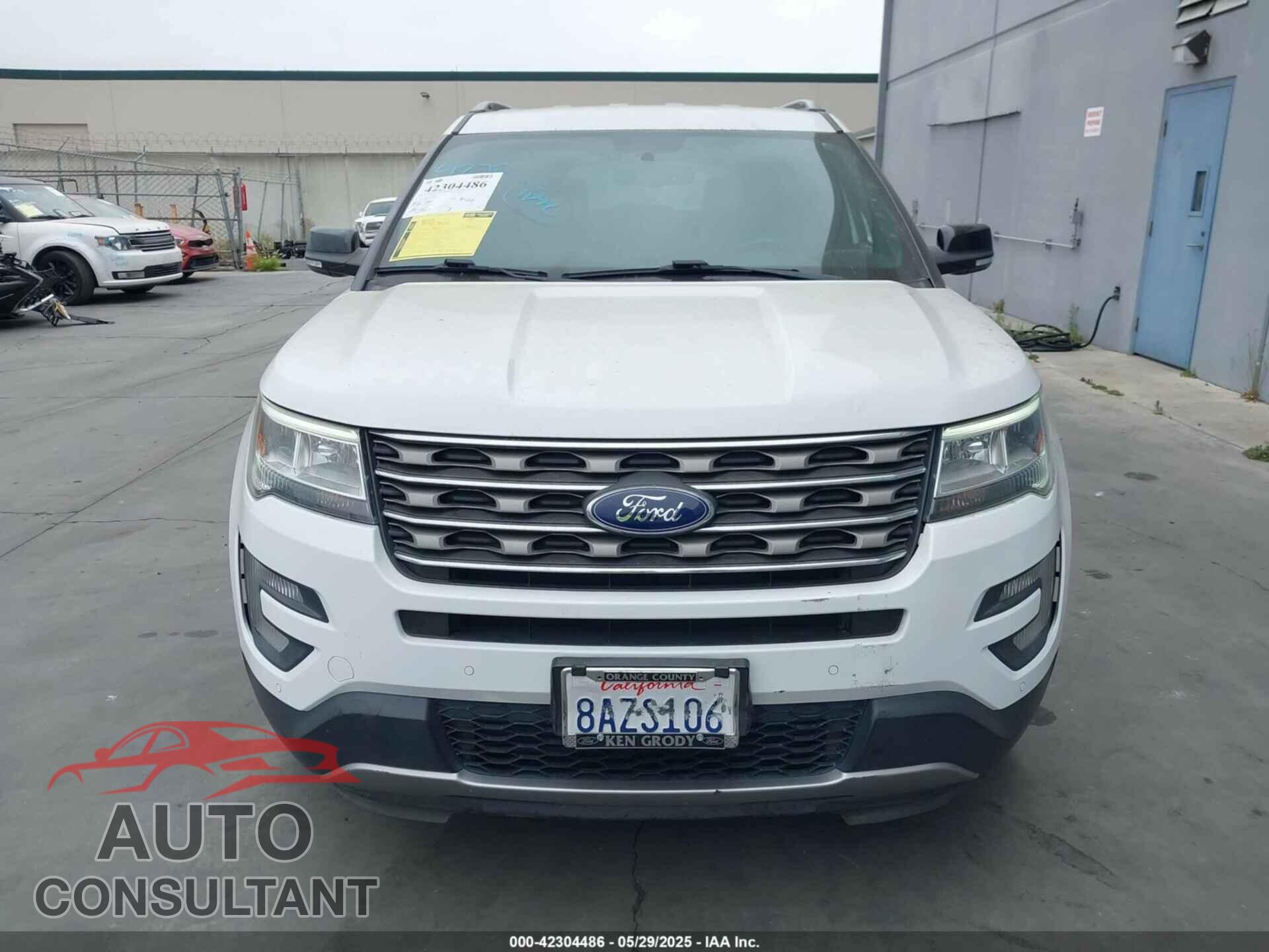 FORD EXPLORER 2017 - 1FM5K8D80HGE38496