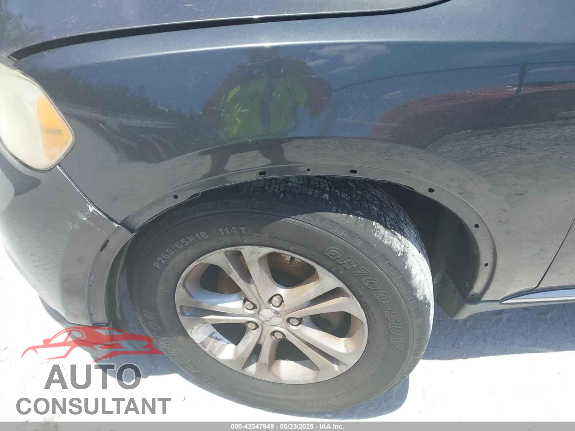 DODGE DURANGO 2011 - 1D4RD2GG6BC623623