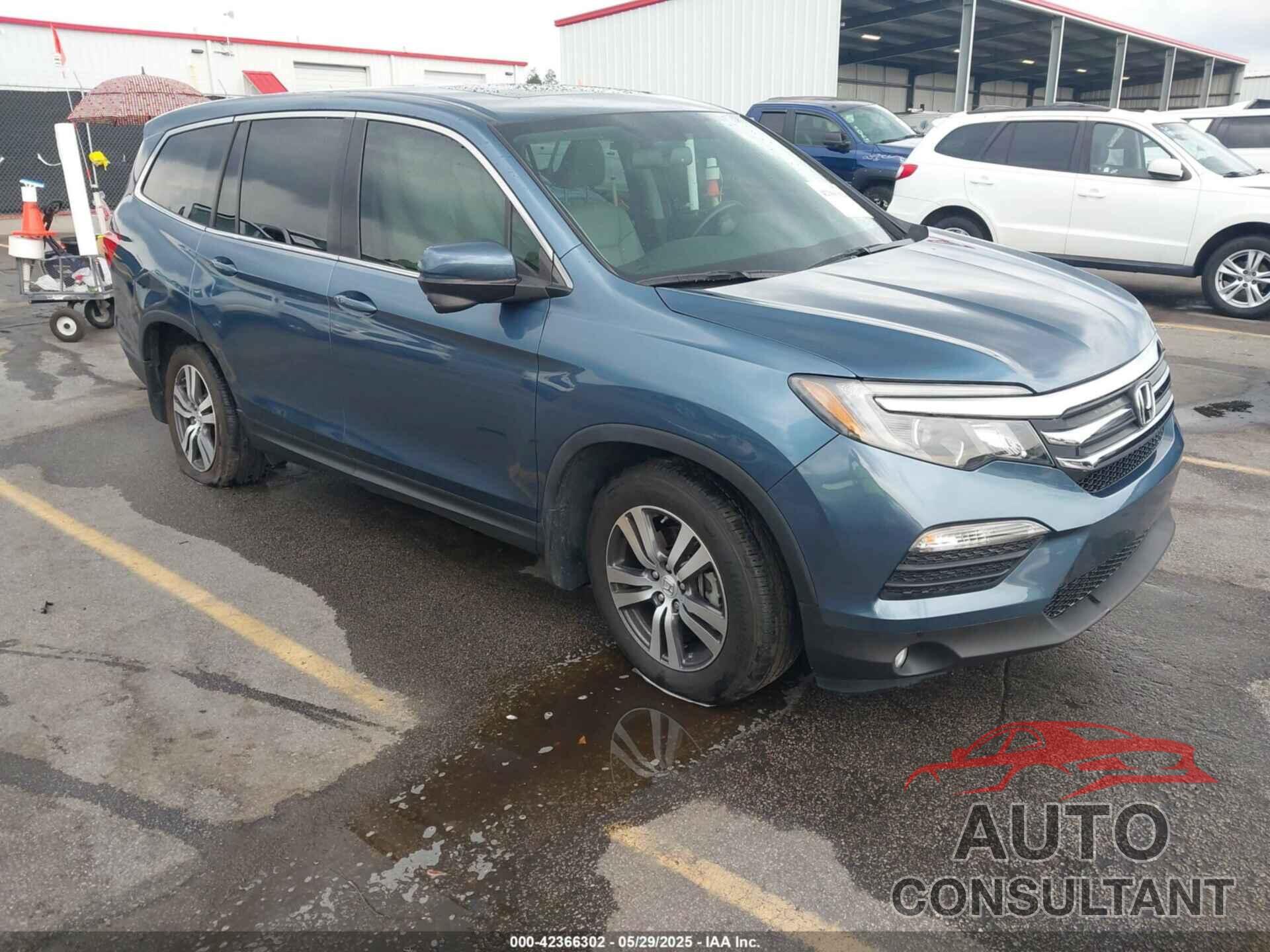 HONDA PILOT 2017 - 5FNYF5H56HB015985