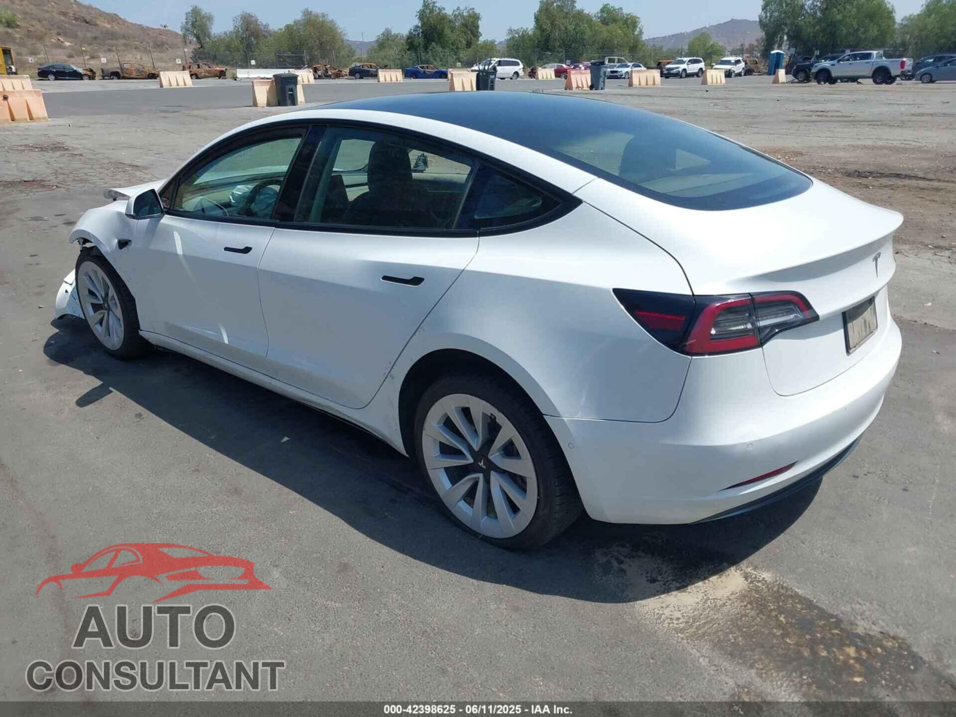 TESLA MODEL 3 2022 - 5YJ3E1EA1NF294264