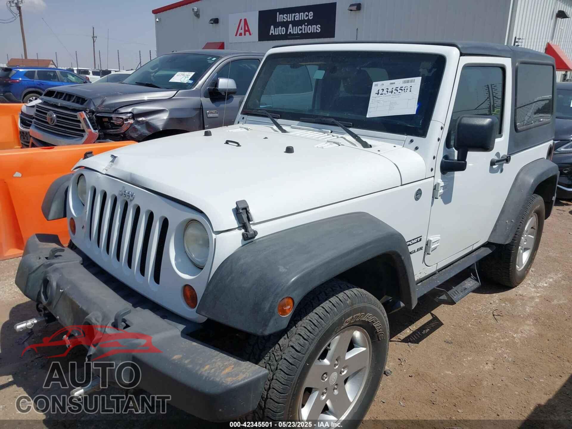 JEEP WRANGLER 2011 - 1J4AA2D10BL605132