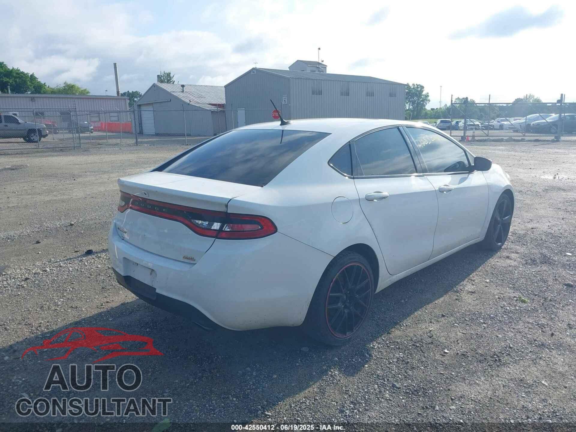 DODGE DART 2014 - 1C3CDFBB9ED775923