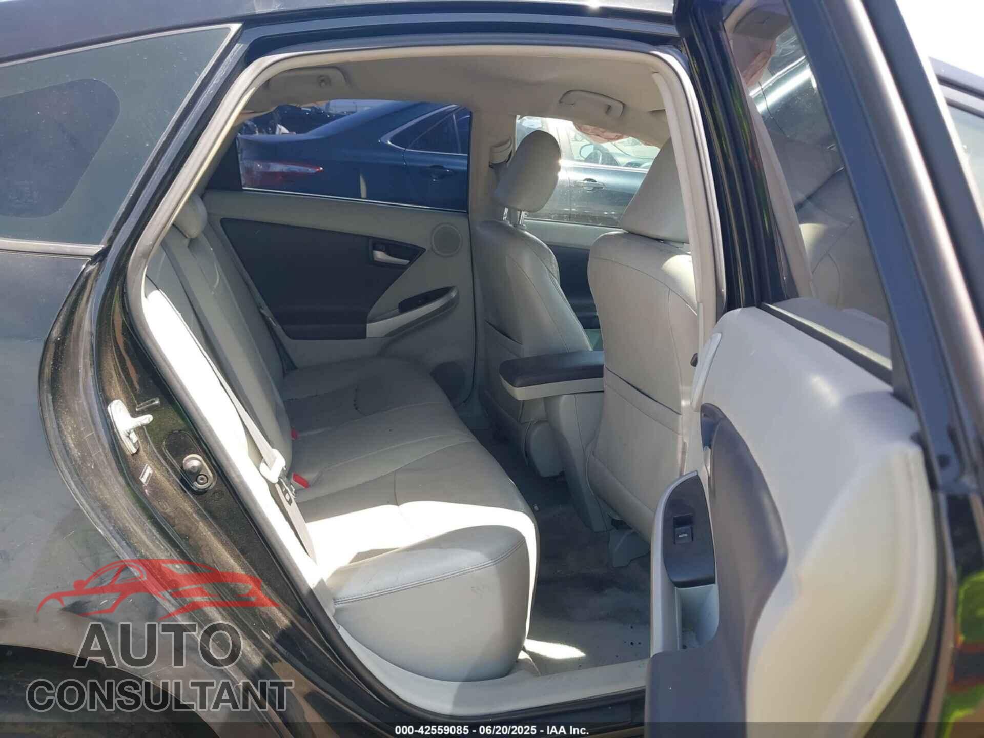 TOYOTA PRIUS 2010 - JTDKN3DU2A0061702