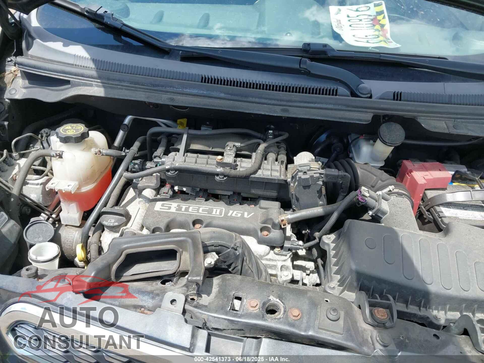 CHEVROLET SPARK 2014 - KL8CD6S91EC582057