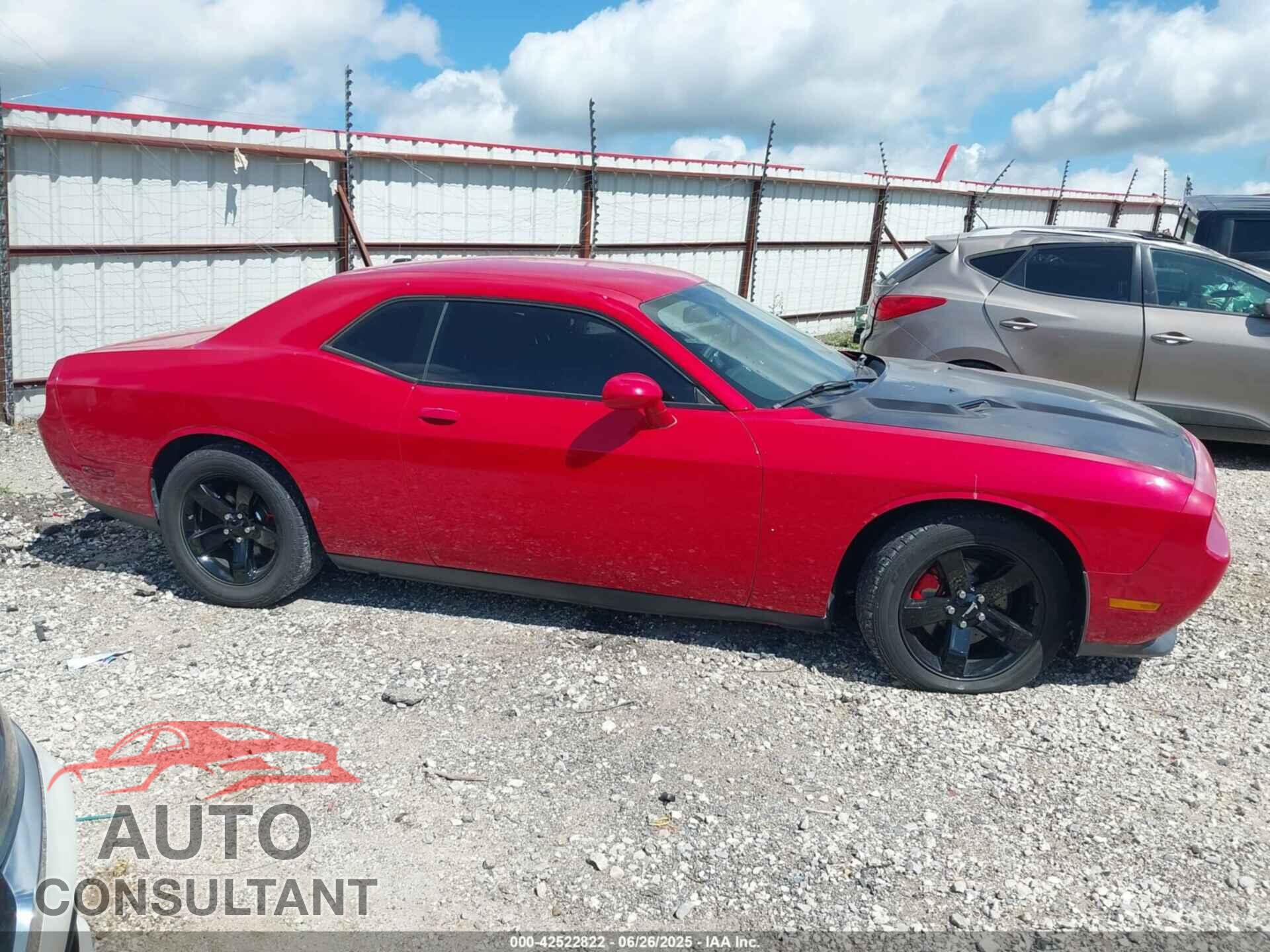 DODGE CHALLENGER 2013 - 2C3CDYAG0DH528221