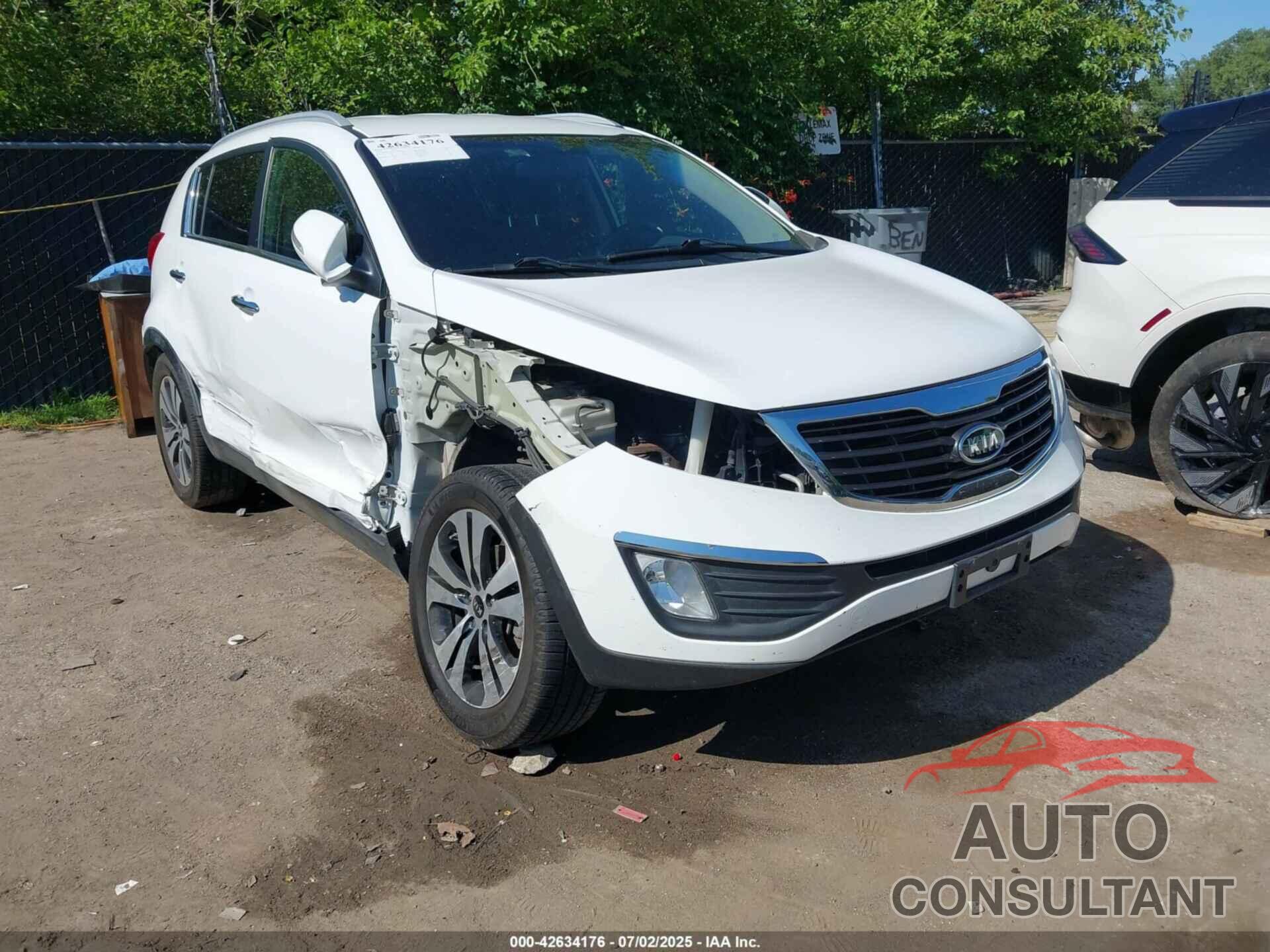 KIA SPORTAGE 2012 - KNDPC3A2XC7341456