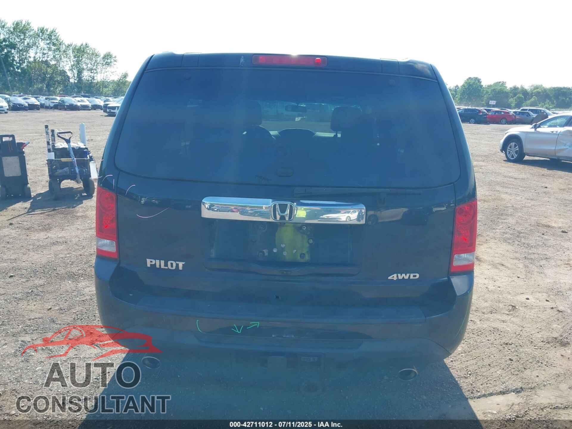 HONDA PILOT 2014 - 5FNYF4H42EB047149