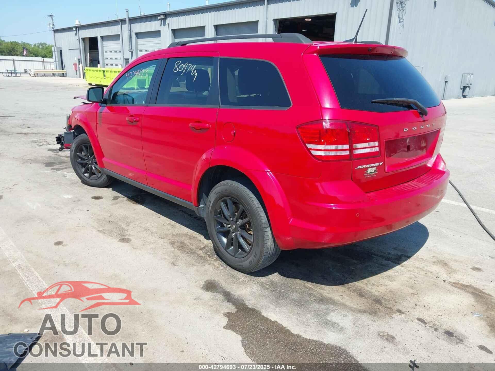 DODGE JOURNEY 2020 - 3C4PDCAB5LT271812