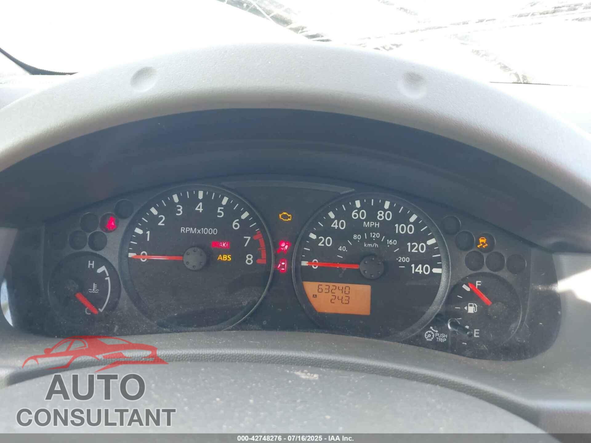 NISSAN FRONTIER 2021 - 1N6ED0EA0MN711876