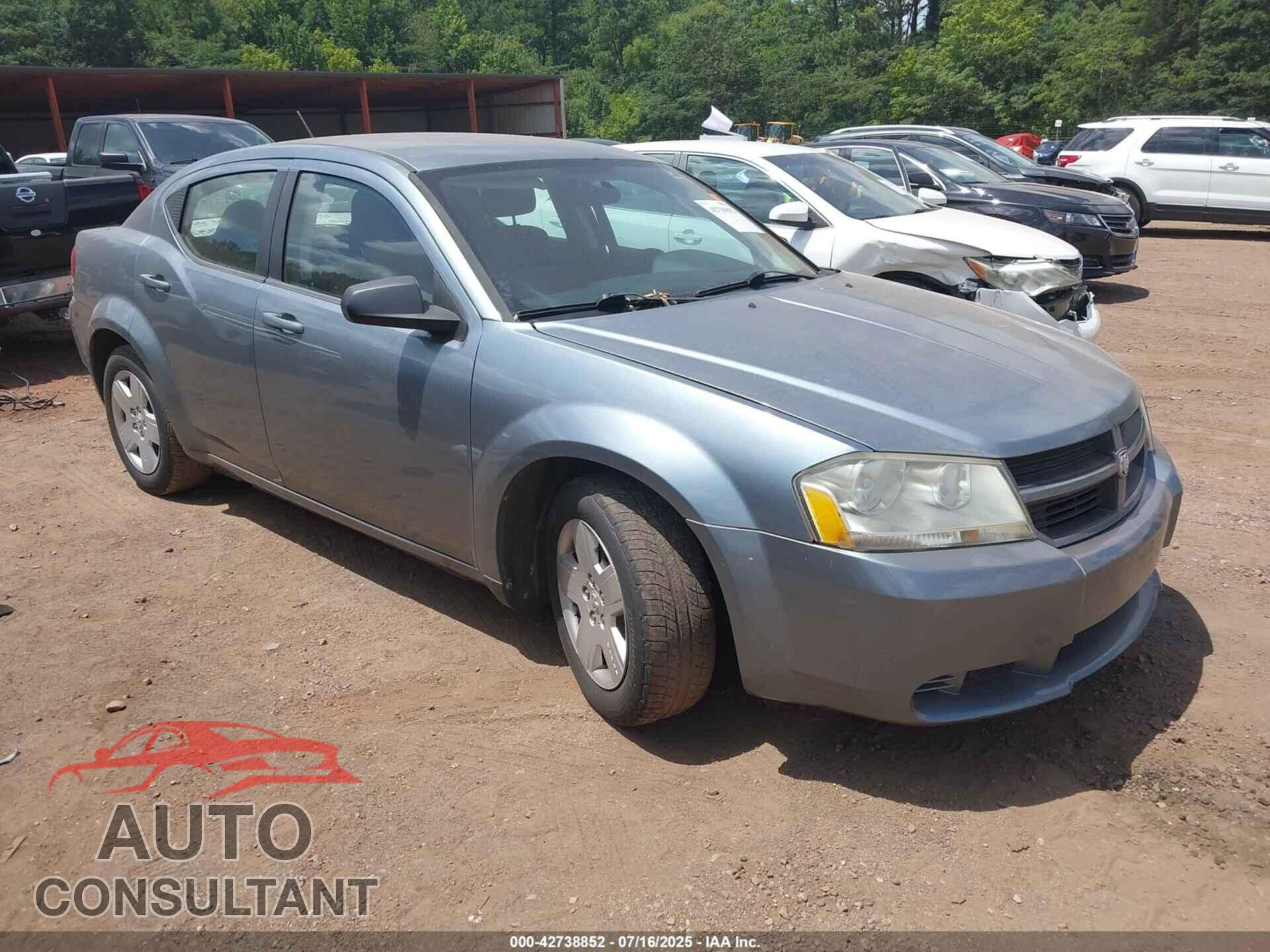 DODGE AVENGER 2010 - 1B3CC4FBXAN200796