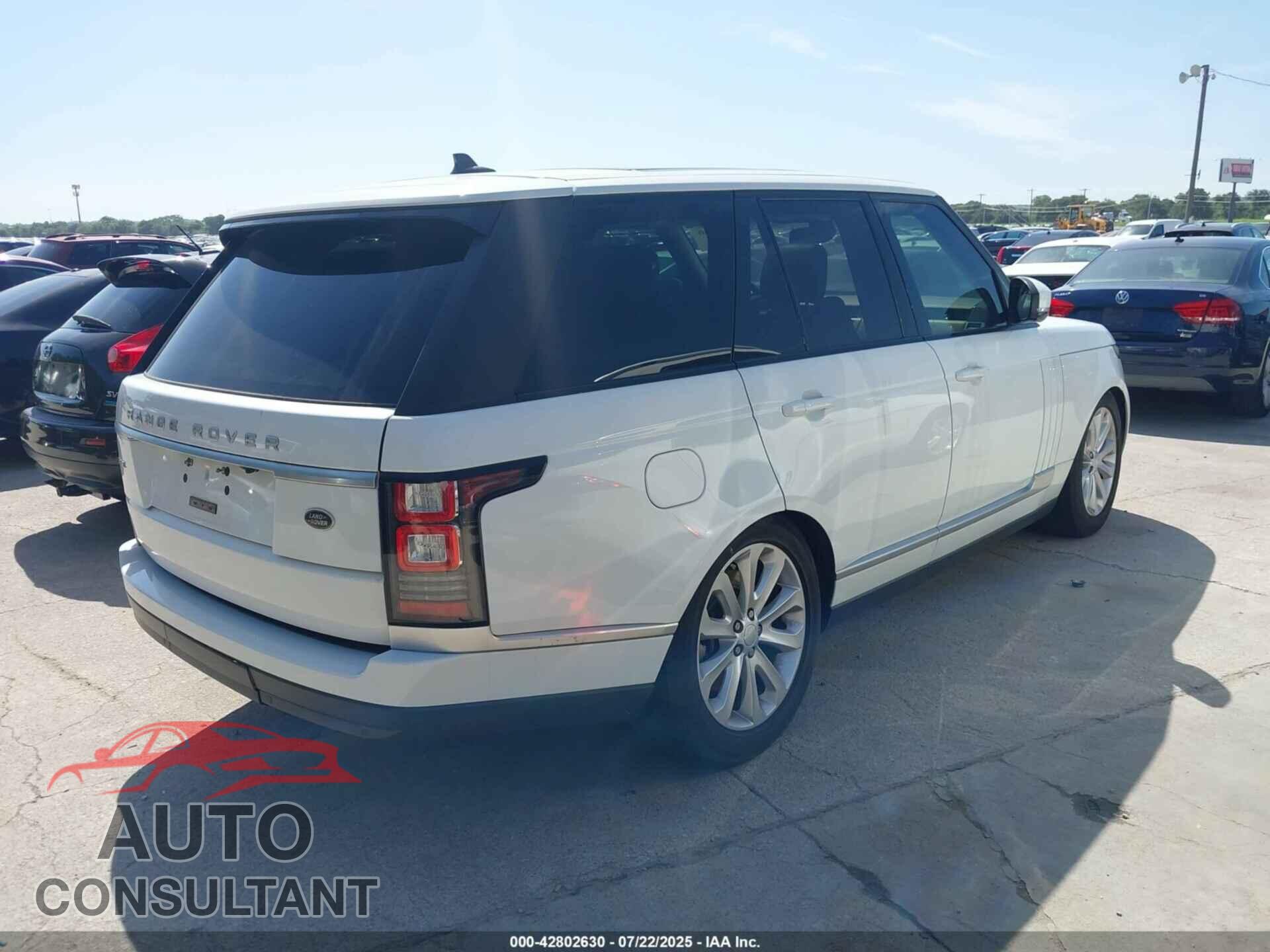 LAND ROVER RANGE ROVER 2016 - SALGS2PF6GA311606