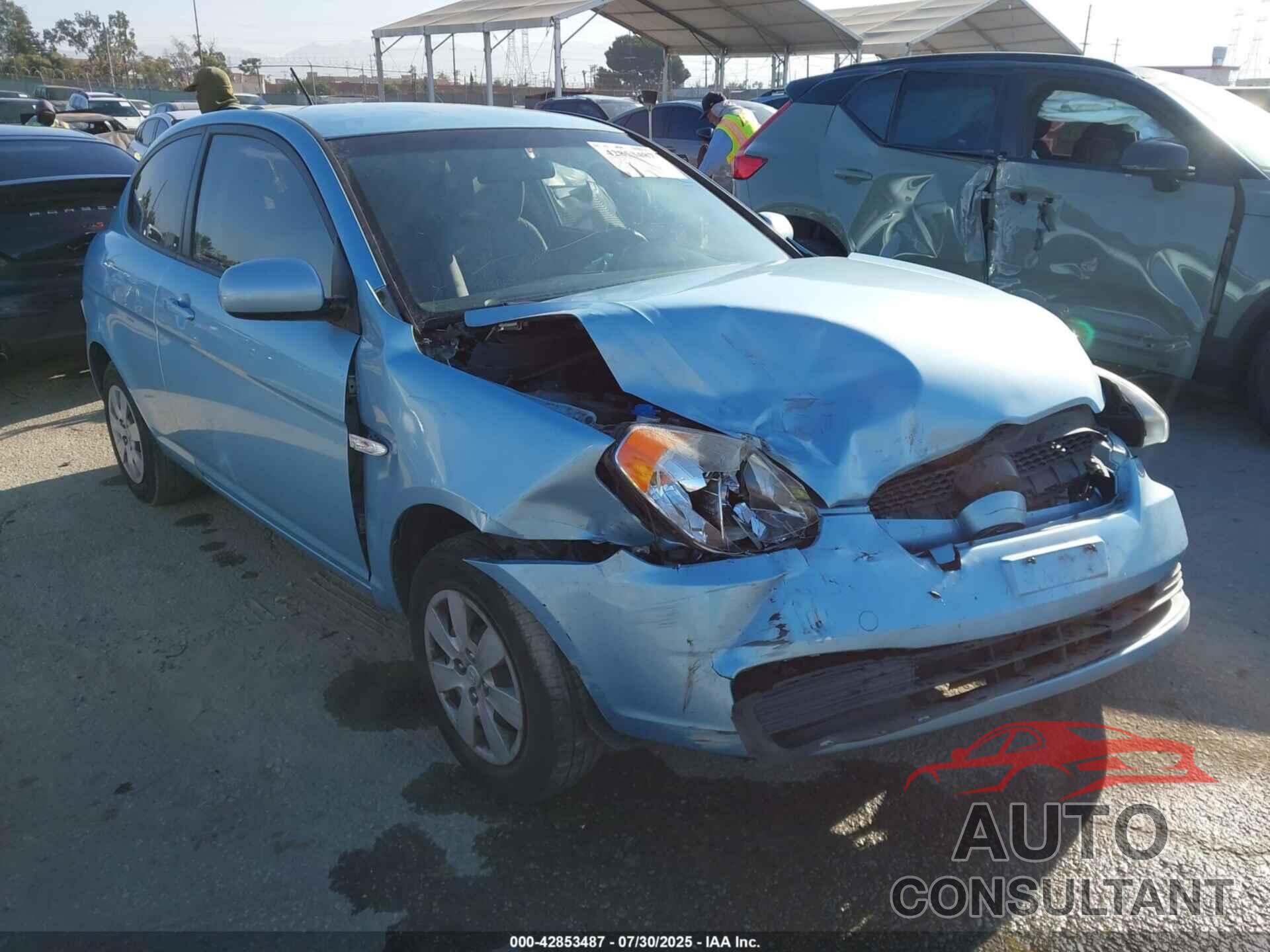 HYUNDAI ACCENT 2011 - KMHCM3AC6BU188882