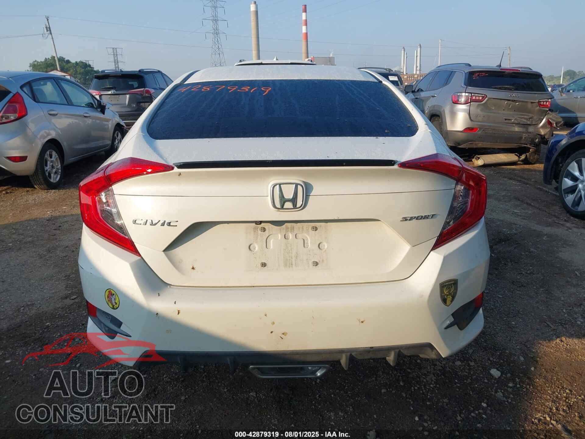 HONDA CIVIC 2019 - 2HGFC2F88KH550864