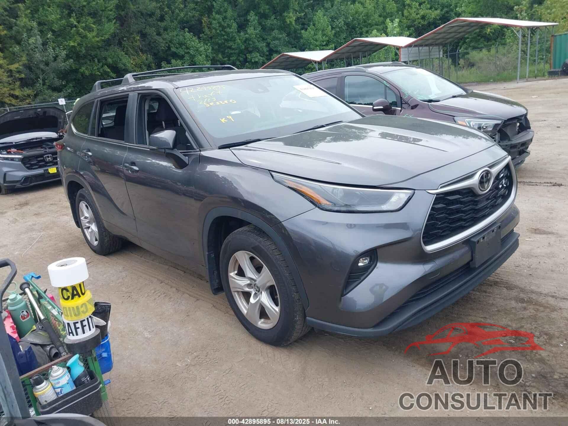 TOYOTA HIGHLANDER 2023 - 5TDKDRAH9PS018509