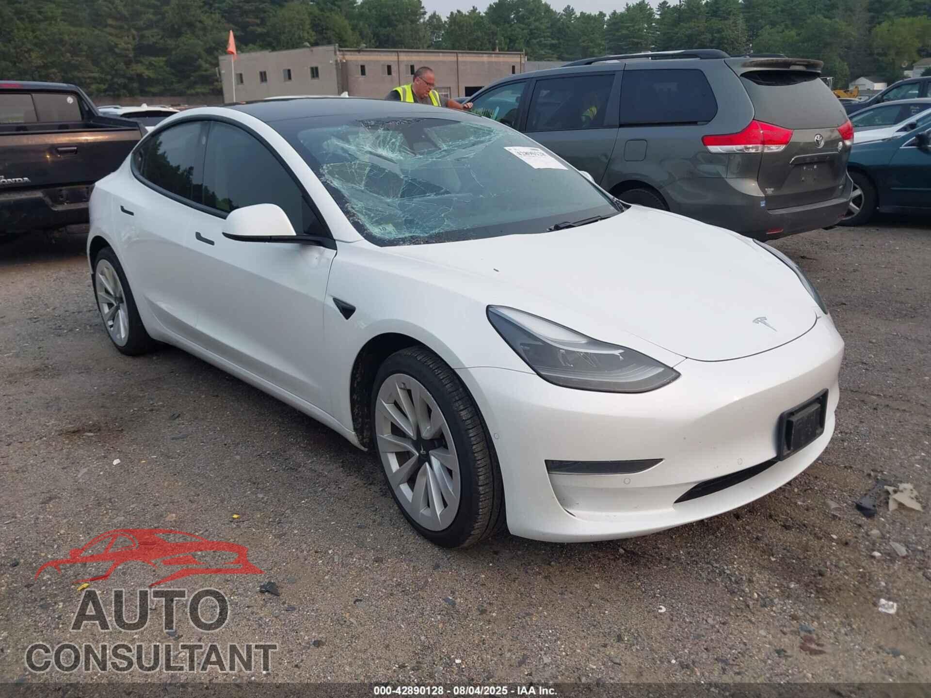 TESLA MODEL 3 2021 - 5YJ3E1EA4MF042717
