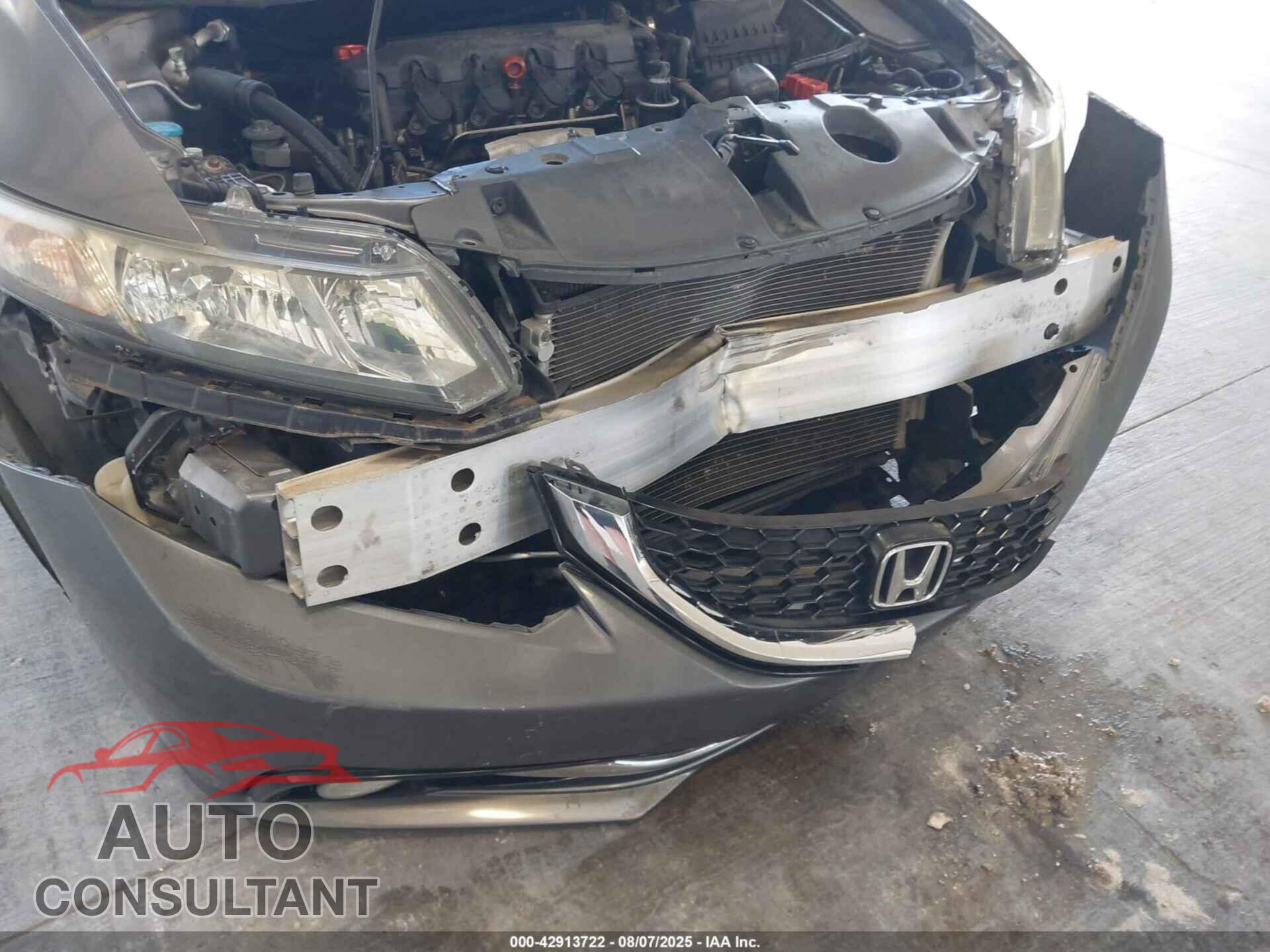 HONDA CIVIC 2013 - 19XFB2F97DE011984