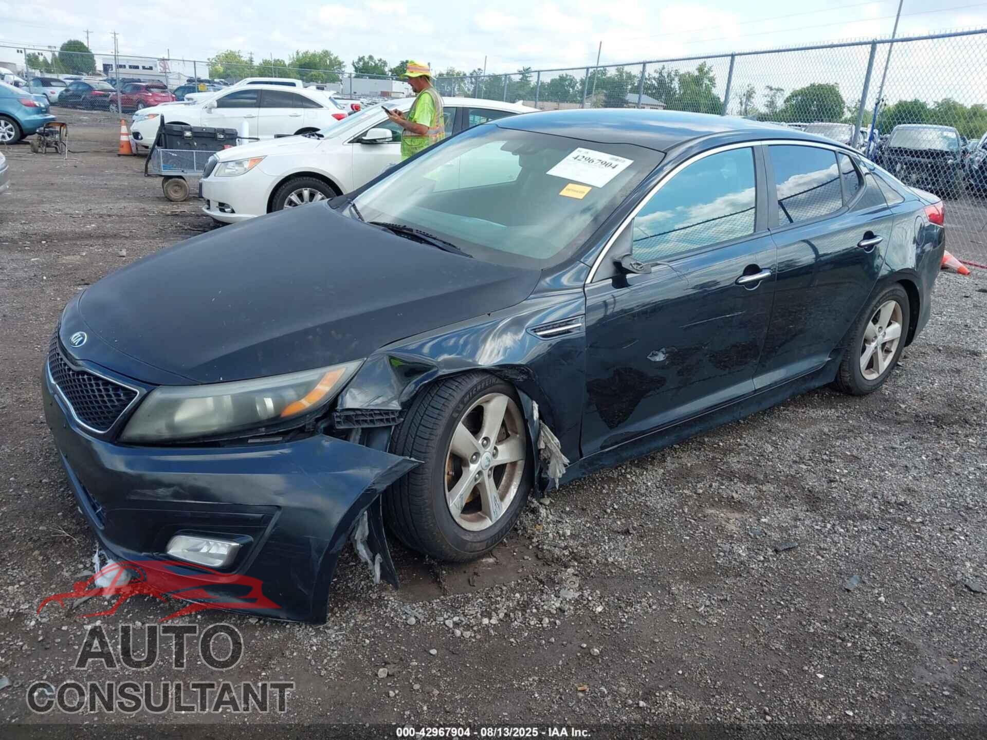 KIA OPTIMA 2015 - KNAGM4A73F5662329
