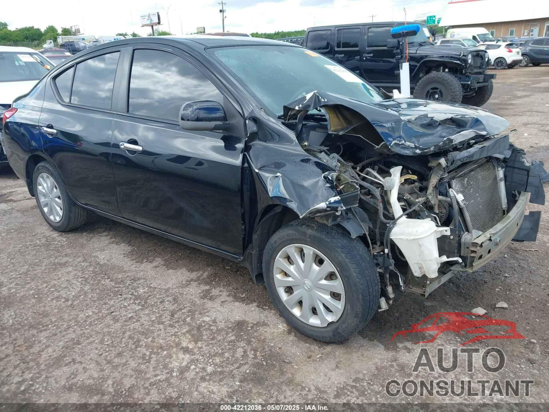 NISSAN VERSA 2012 - 3N1CN7AP1CL905618