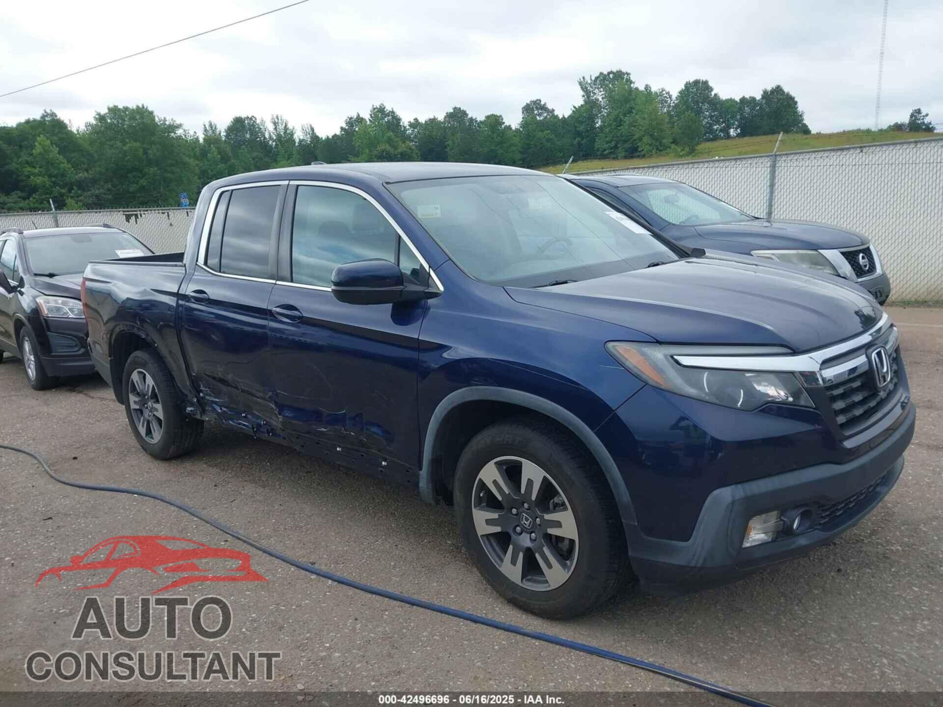 HONDA RIDGELINE 2017 - 5FPYK2F51HB010939