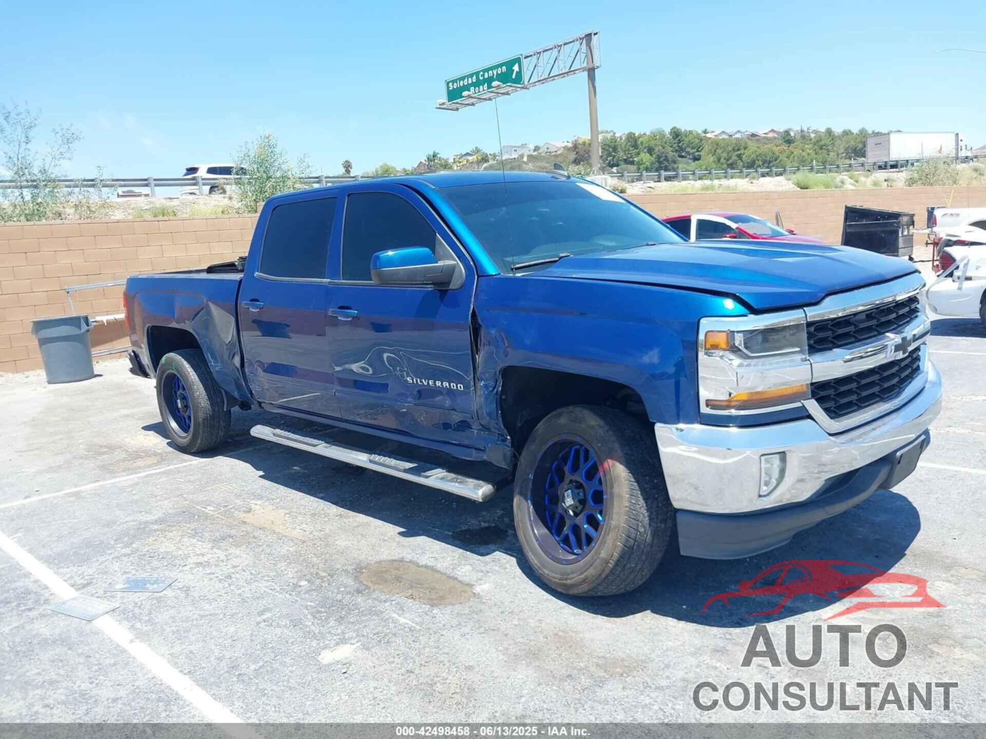 CHEVROLET SILVERADO 1500 2017 - 1GCPCREC8HF101700