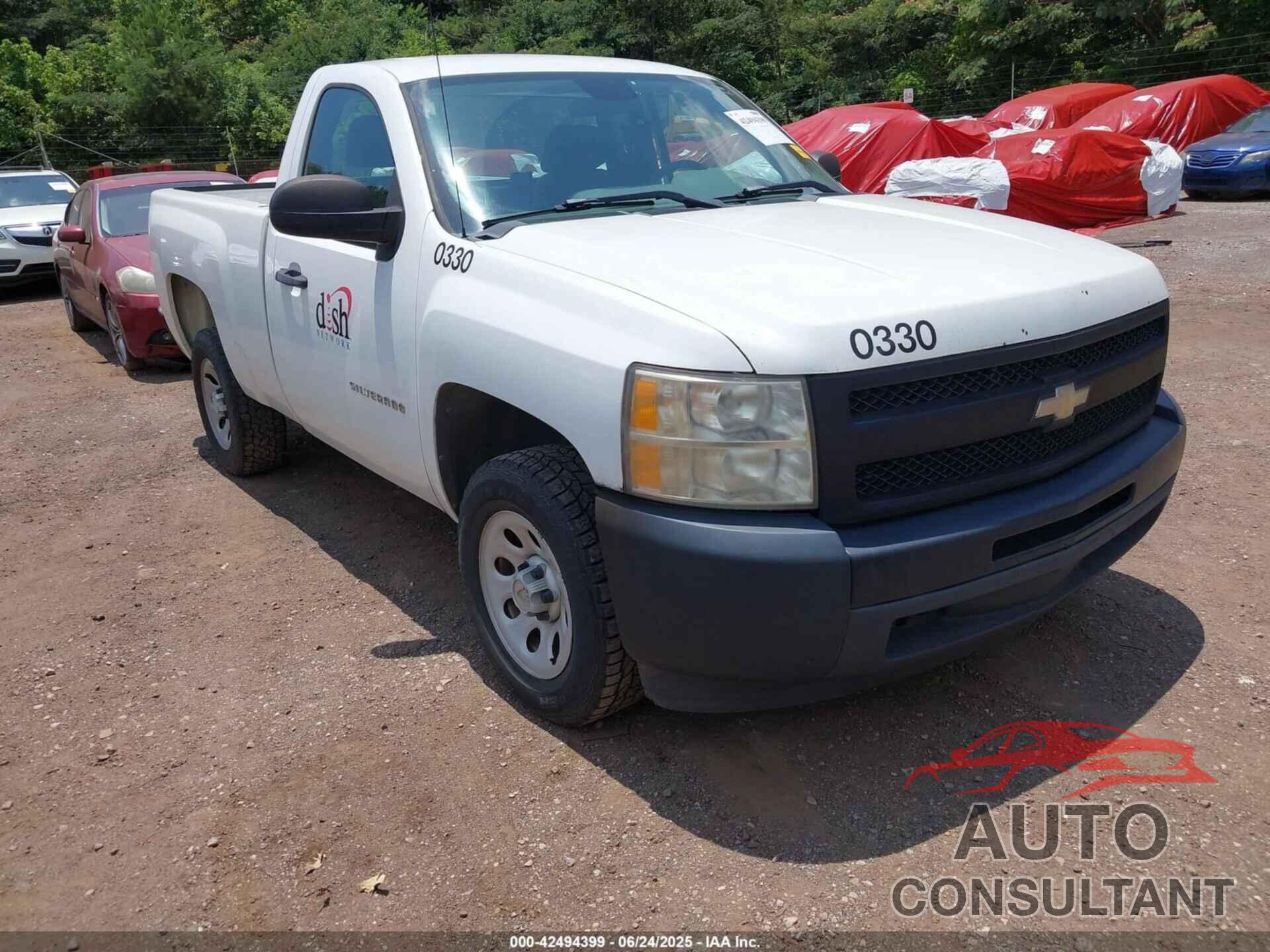 CHEVROLET SILVERADO 1500 2010 - 1GCPCPEX7AZ230734
