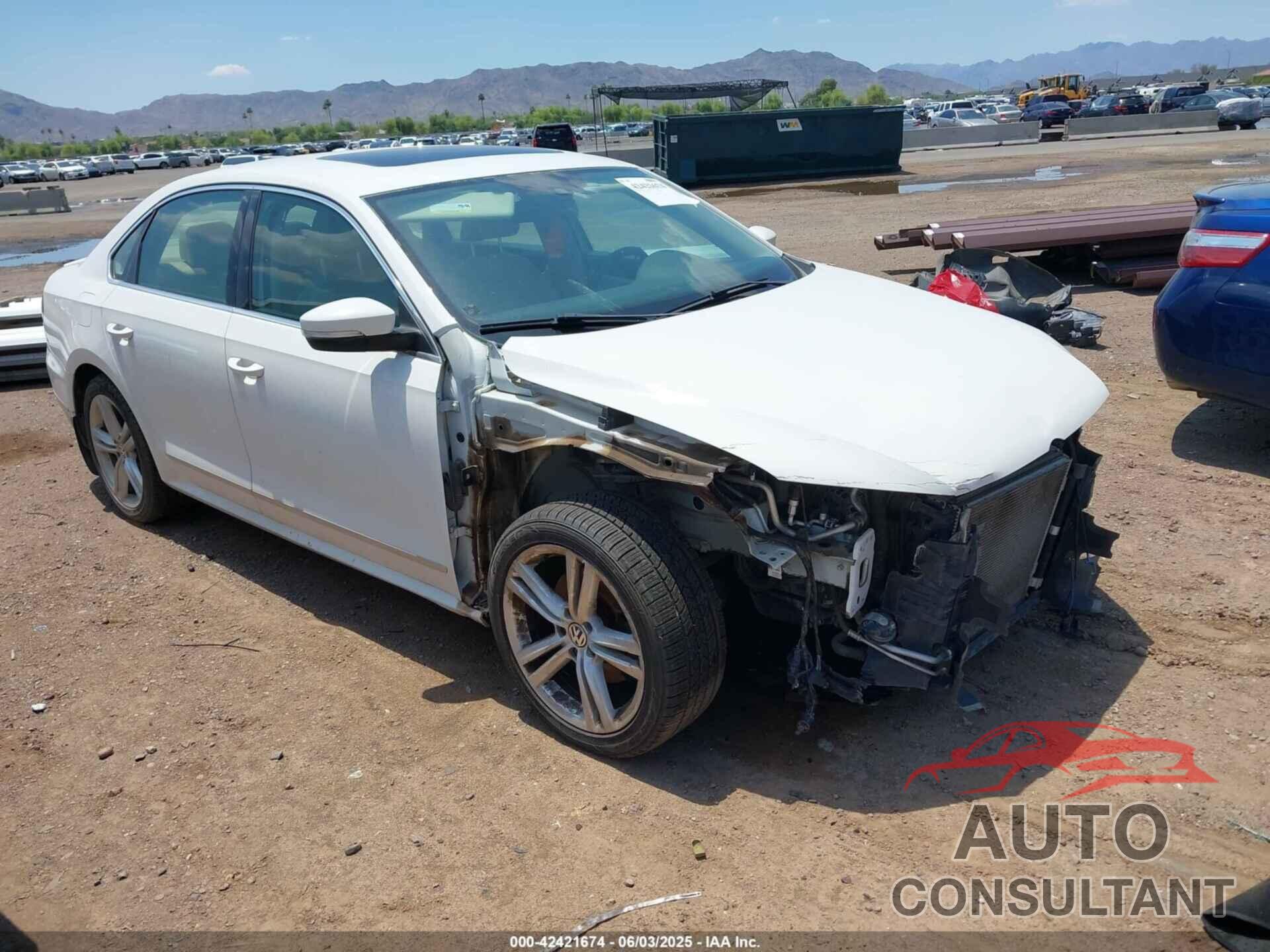 VOLKSWAGEN PASSAT 2014 - 1VWCN7A37EC077905