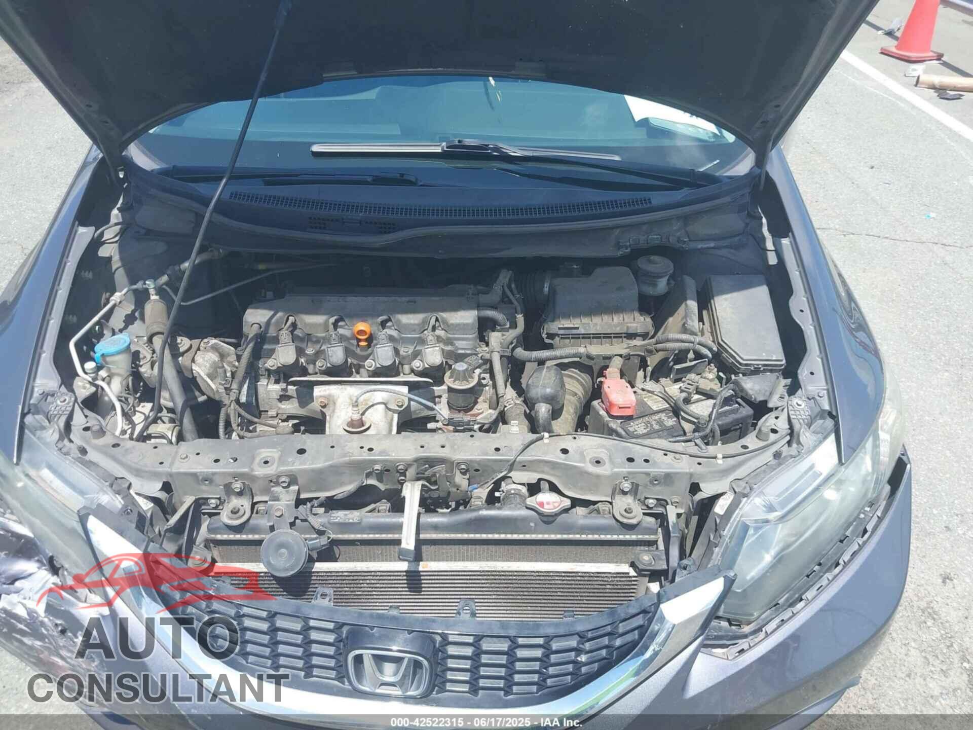 HONDA CIVIC 2014 - 2HGFB2F82EH535624