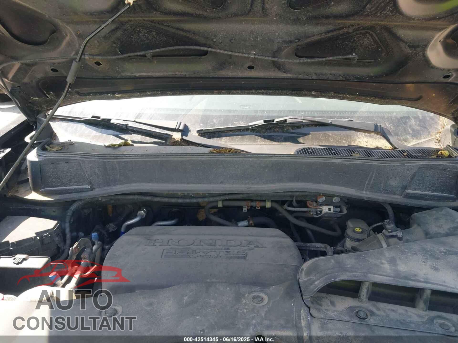 HONDA PILOT 2012 - 5FNYF4H54CB018094