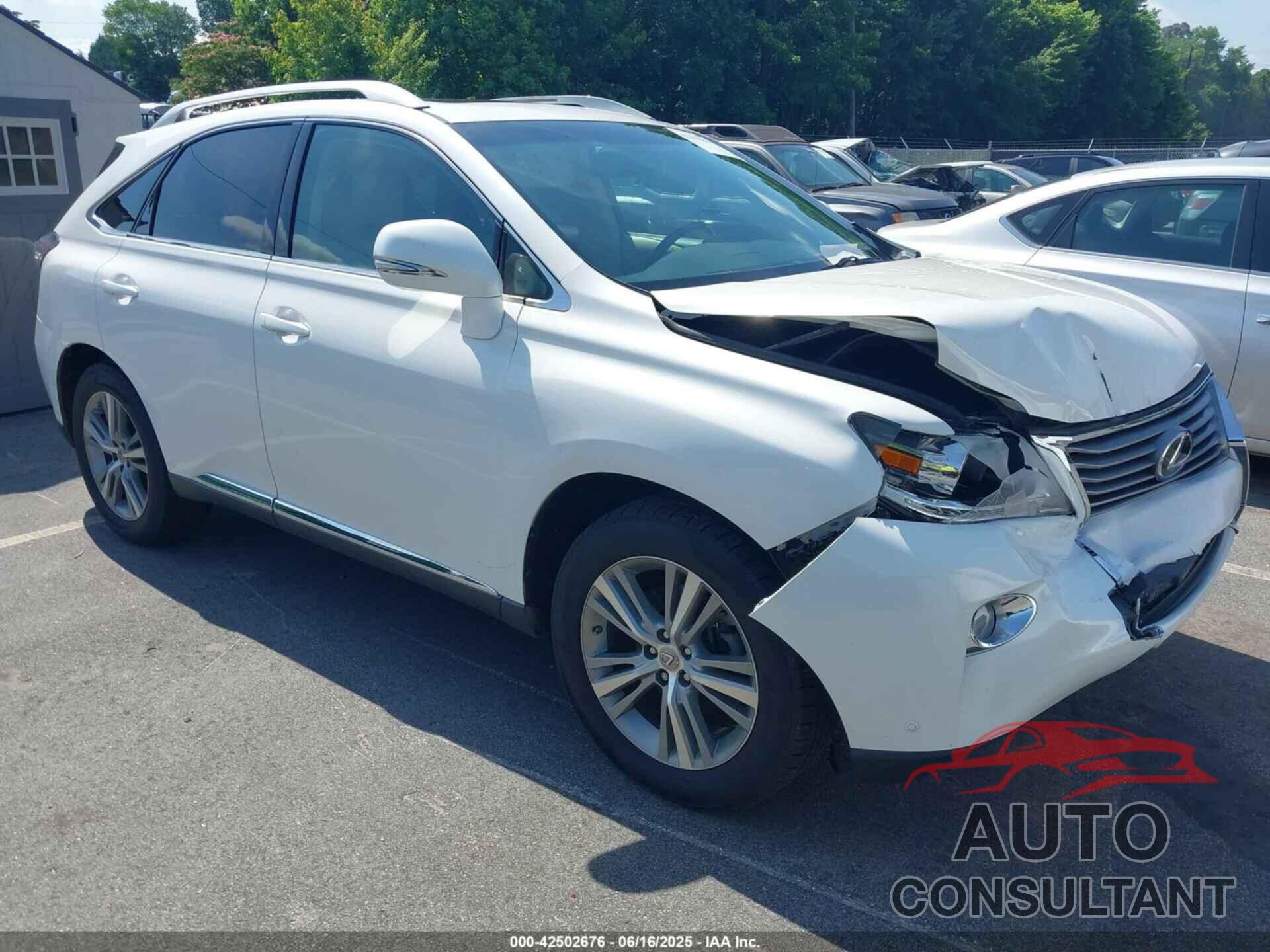 LEXUS RX 350 2015 - 2T2ZK1BA9FC179565