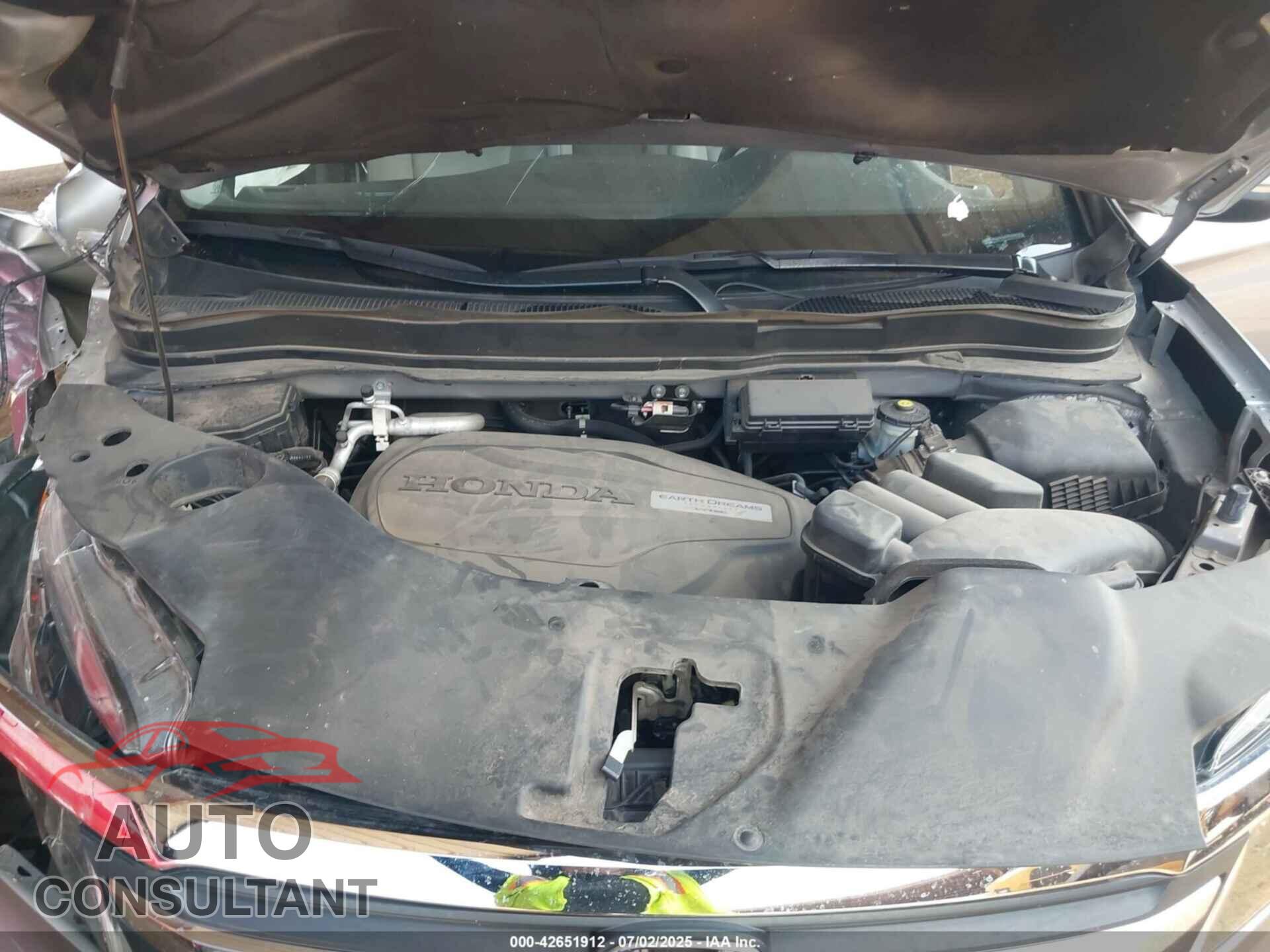HONDA PILOT 2016 - 5FNYF5H50GB033218