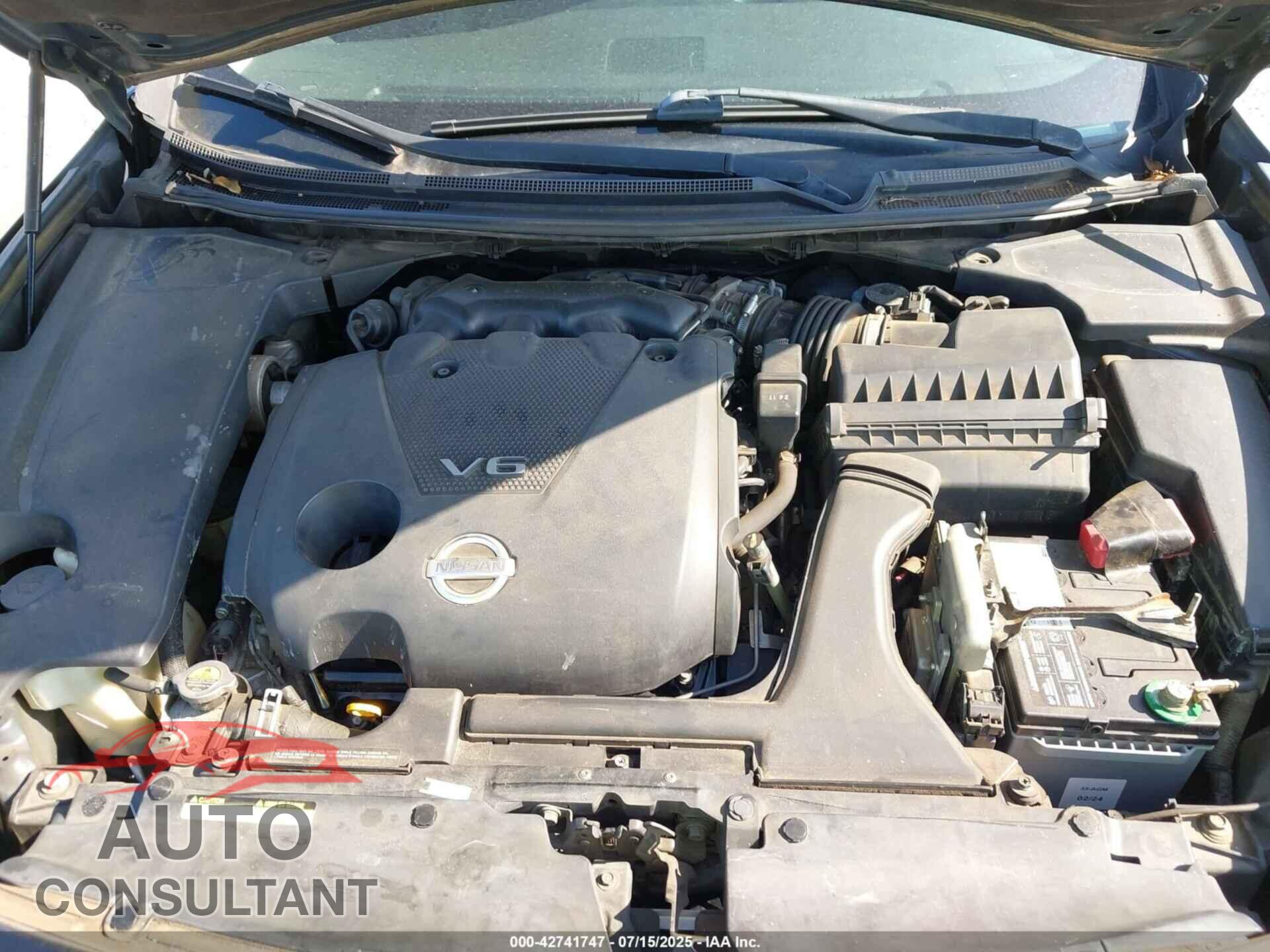 NISSAN MAXIMA 2013 - 1N4AA5AP5DC807330