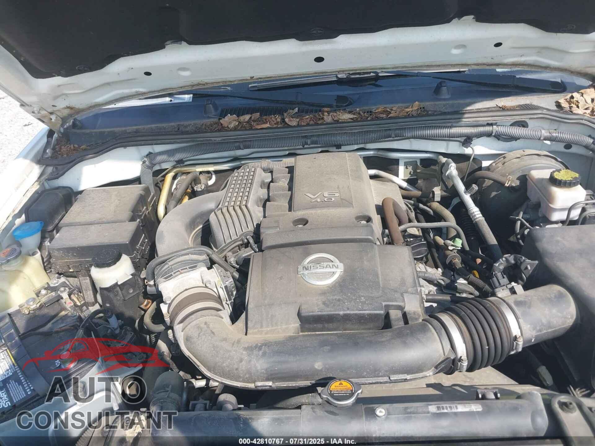 NISSAN FRONTIER 2012 - 1N6AD0EV3CC474375